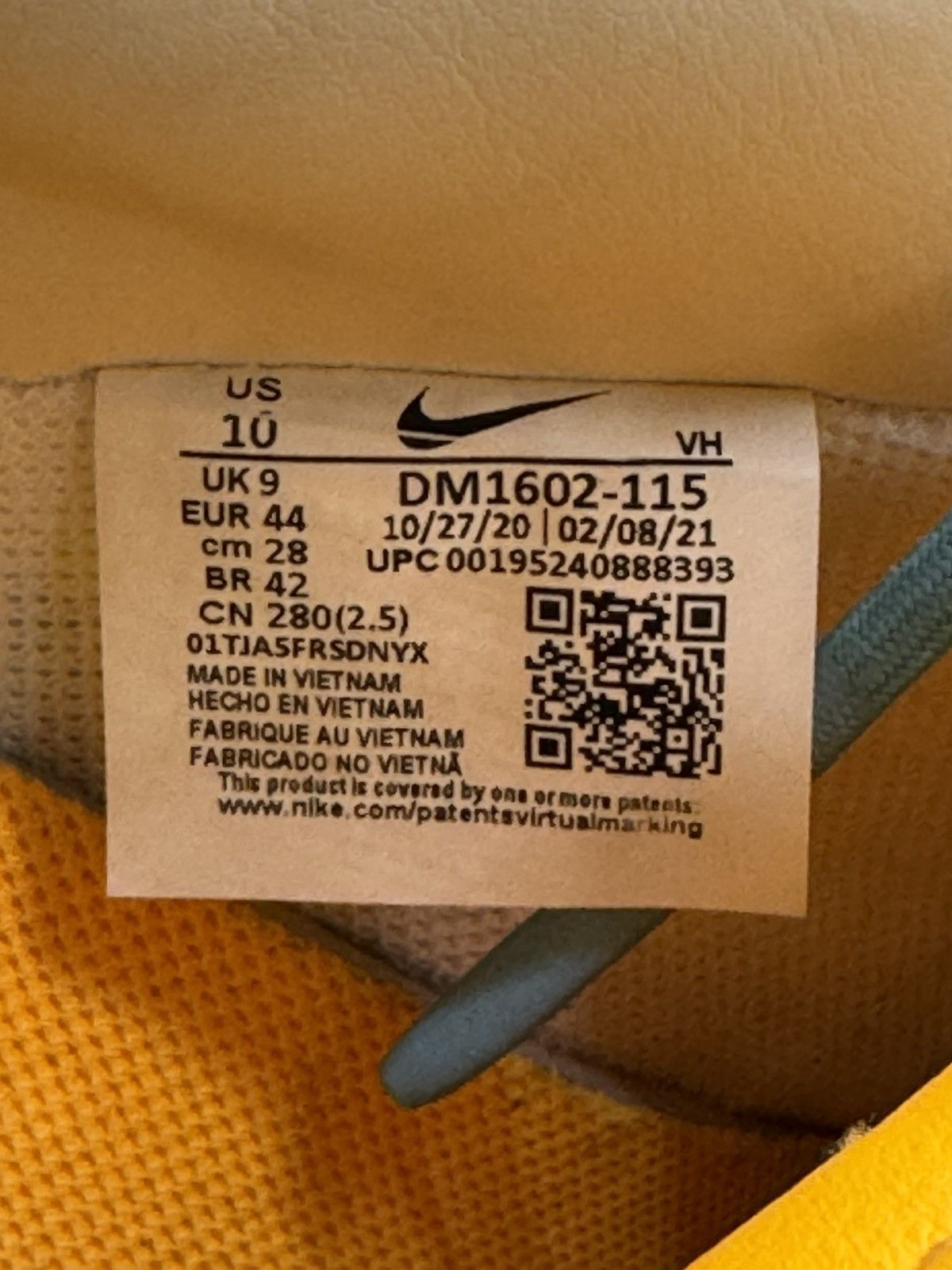 Nike × Off-White × Virgil Abloh Off-White x Nike Dunk Low Lot 02 Size US 10 / EU 43 - 7 Thumbnail