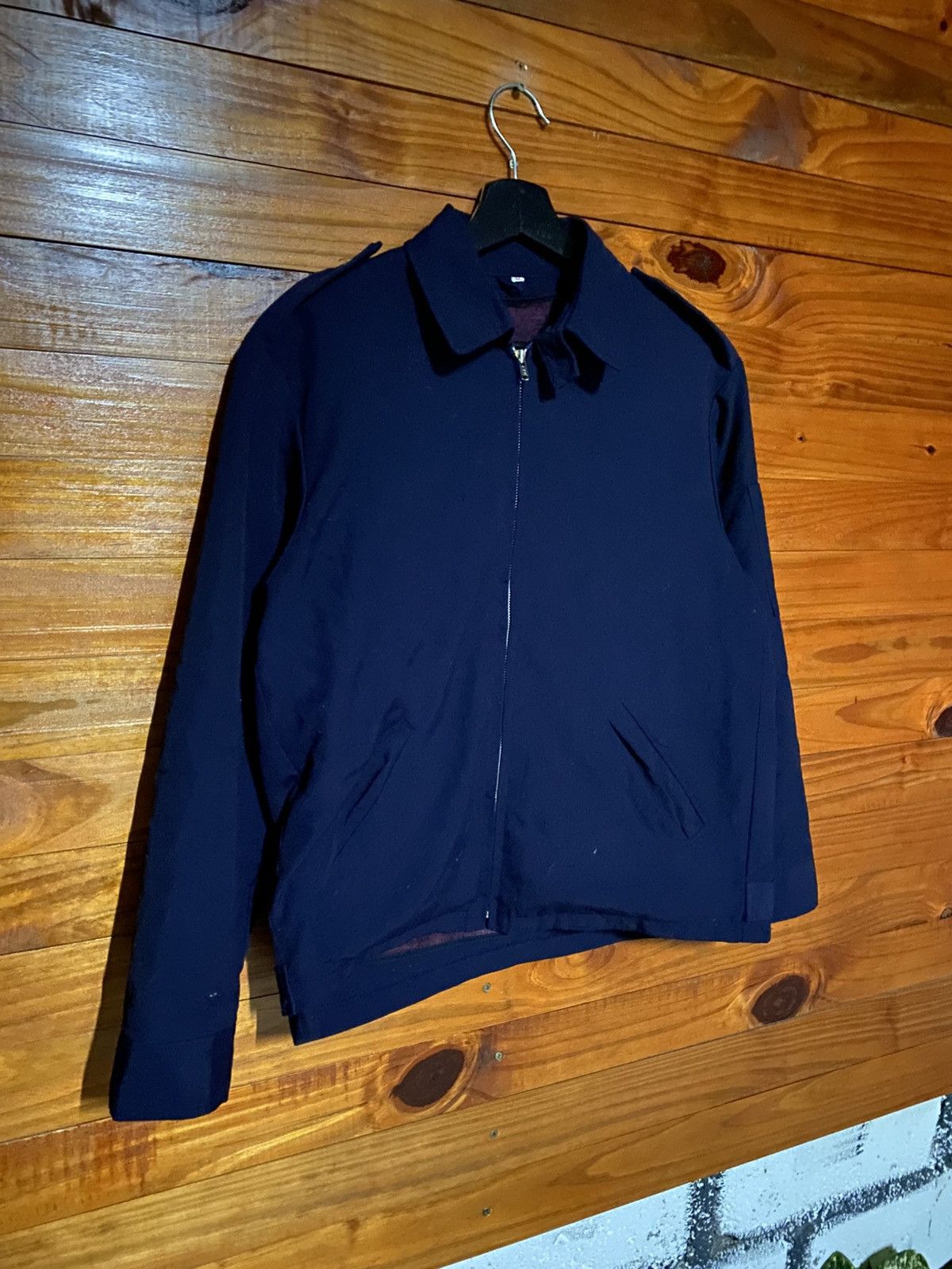 Vintage Vintage Air Force–Style Lightweight Zip Jacket – Navy Blue Size US M / EU 48-50 / 2 - 5 Thumbnail