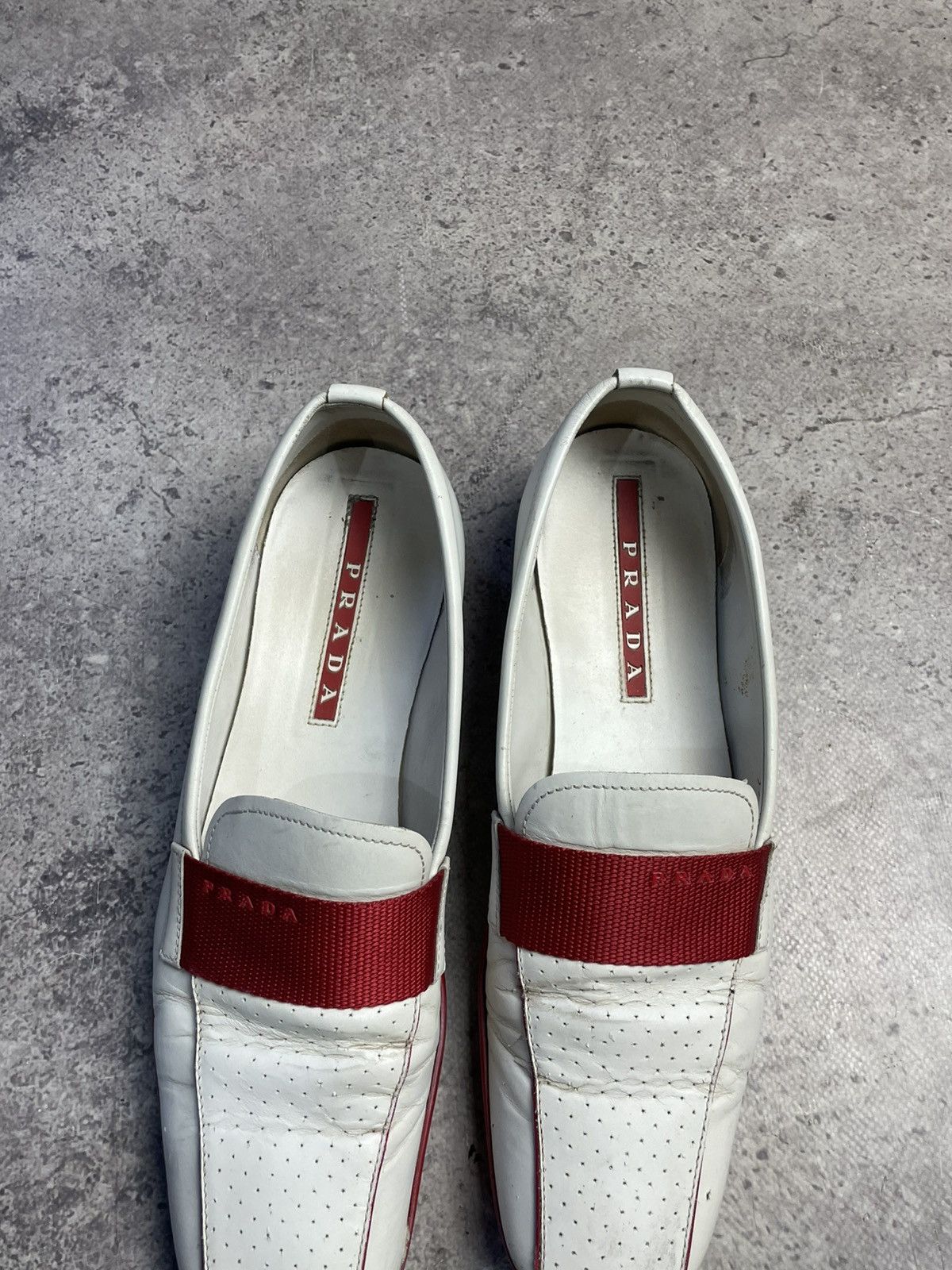Prada Vintage Leather Prada Loafers Size US 8.5 / IT 38.5 - 12 Thumbnail