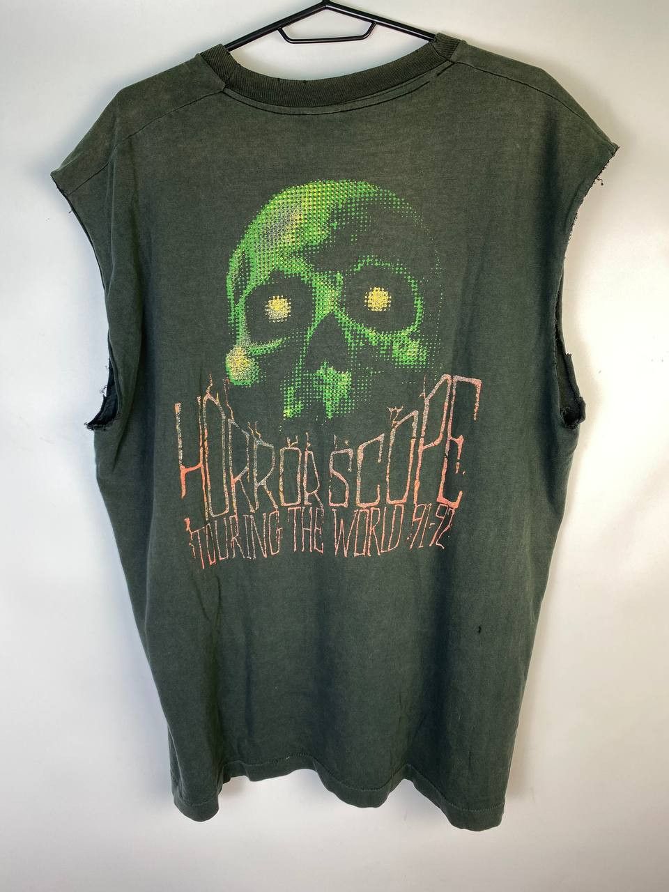 Band Tees Vintage 1991 Overkill Shirt Large Horror Scope Size US XL / EU 56 / 4 - 6 Thumbnail