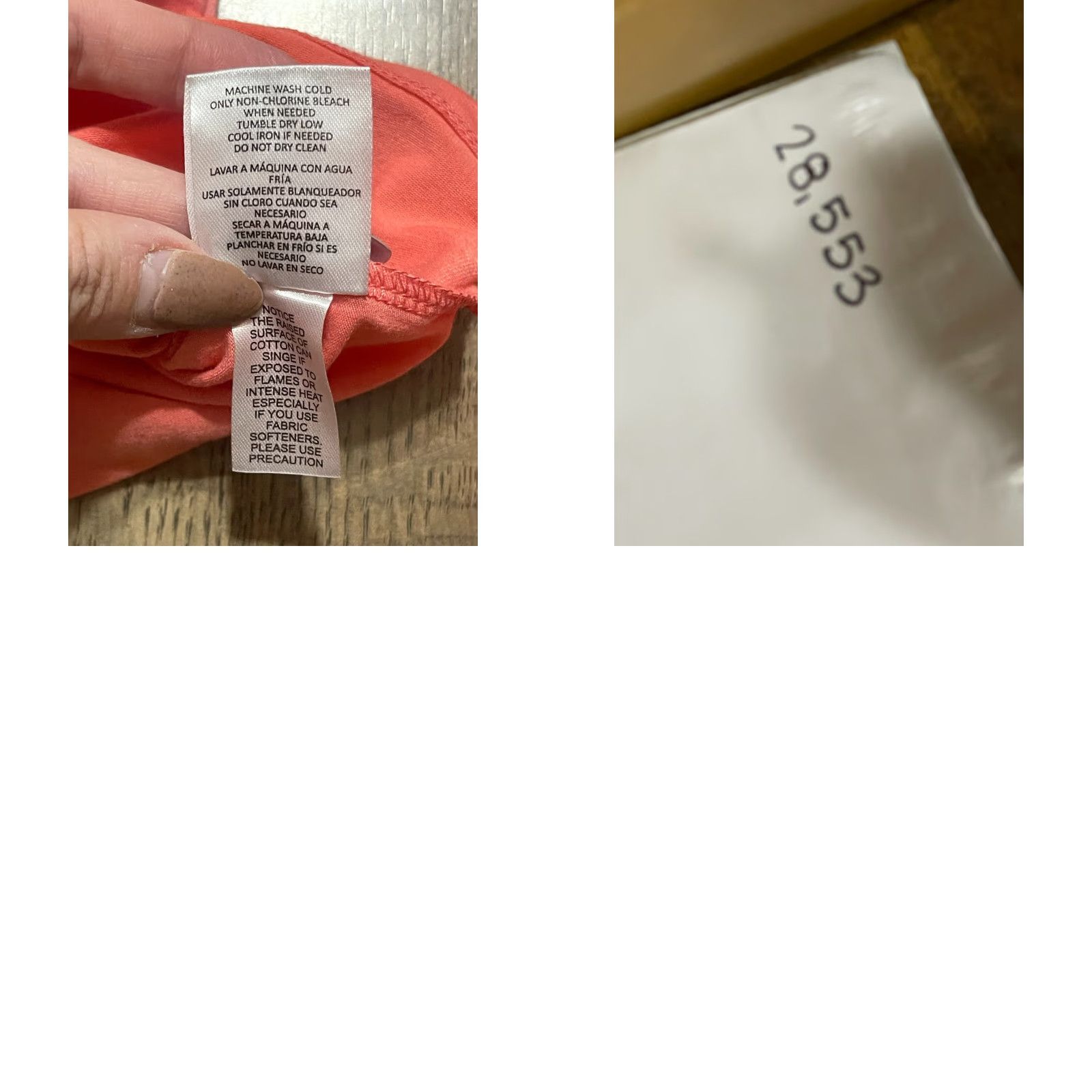 Lands' End Lands' End Pajama Set Womens Small Long Sleeve Pull On Multicolor Pink Black White Size S / US 4 / IT 40 - 10 Thumbnail
