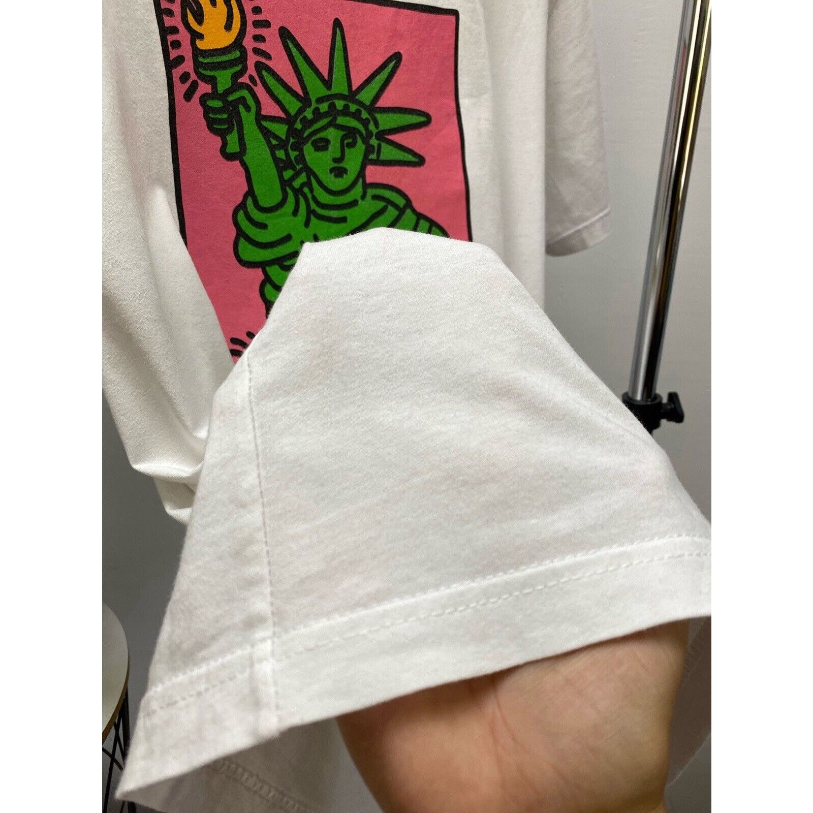 Keith Haring Keith Haring Statue Of Liberty T-shirt Size L White Size US L / EU 52-54 / 3 - 14 Thumbnail