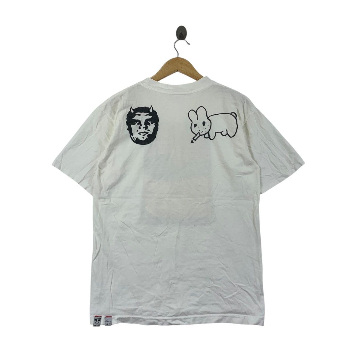 Obey OBEY x FRANK KOZIK x KOROSEAL Illustration Tee Shirt Top Size US M / EU 48-50 / 2 - 5 Thumbnail
