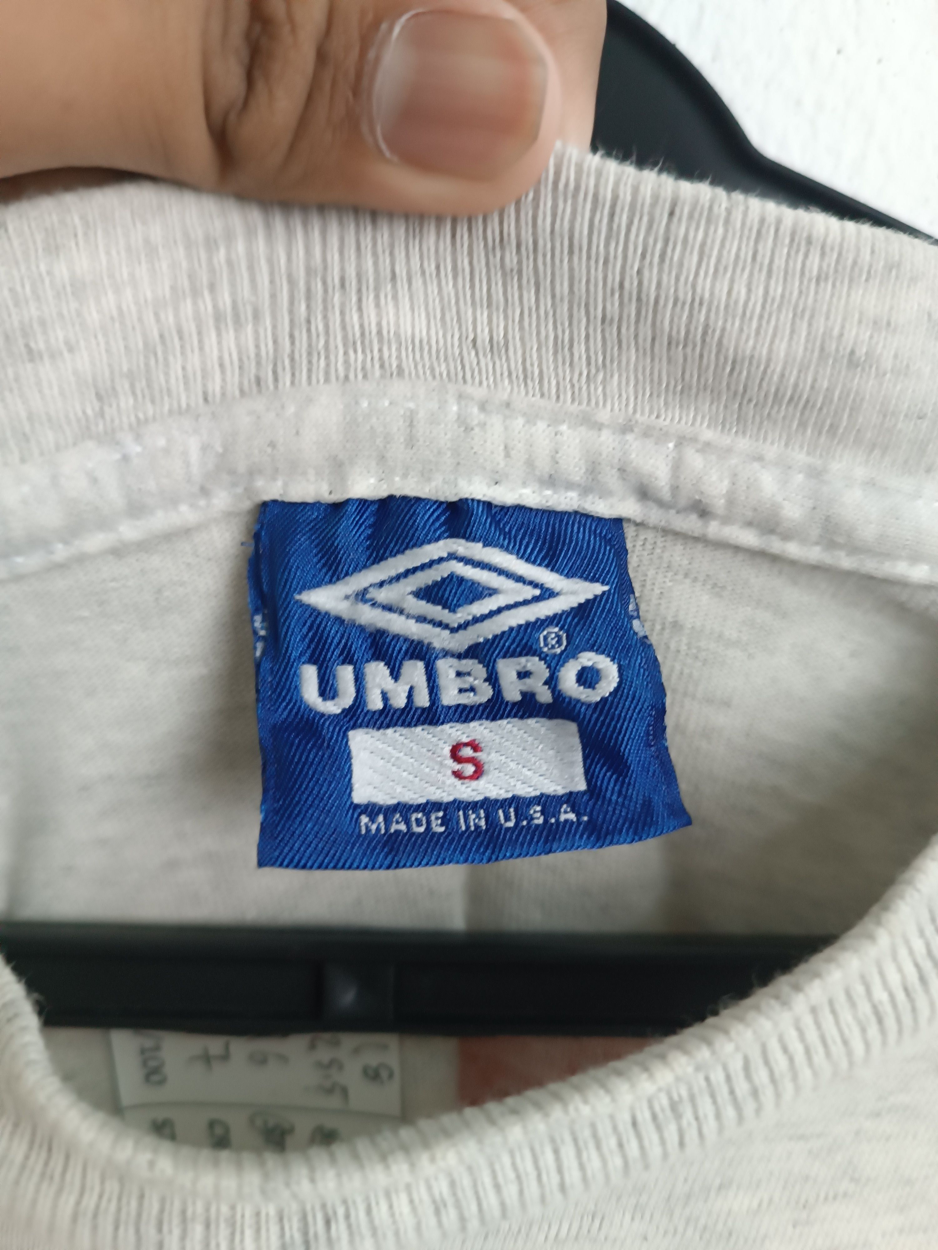 Umbro VINTAGE 90'S UMBRO SPORTSWEAR TEE VERY RARE SINGLE STITCH Size US S / EU 44-46 / 1 - 10 Thumbnail