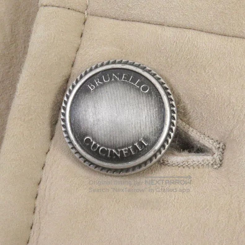 Brunello Cucinelli Brunello Cucinelli Sheepskin Double-Necked Fur Coat with W Size US L / EU 52-54 / 3 - 5 Thumbnail