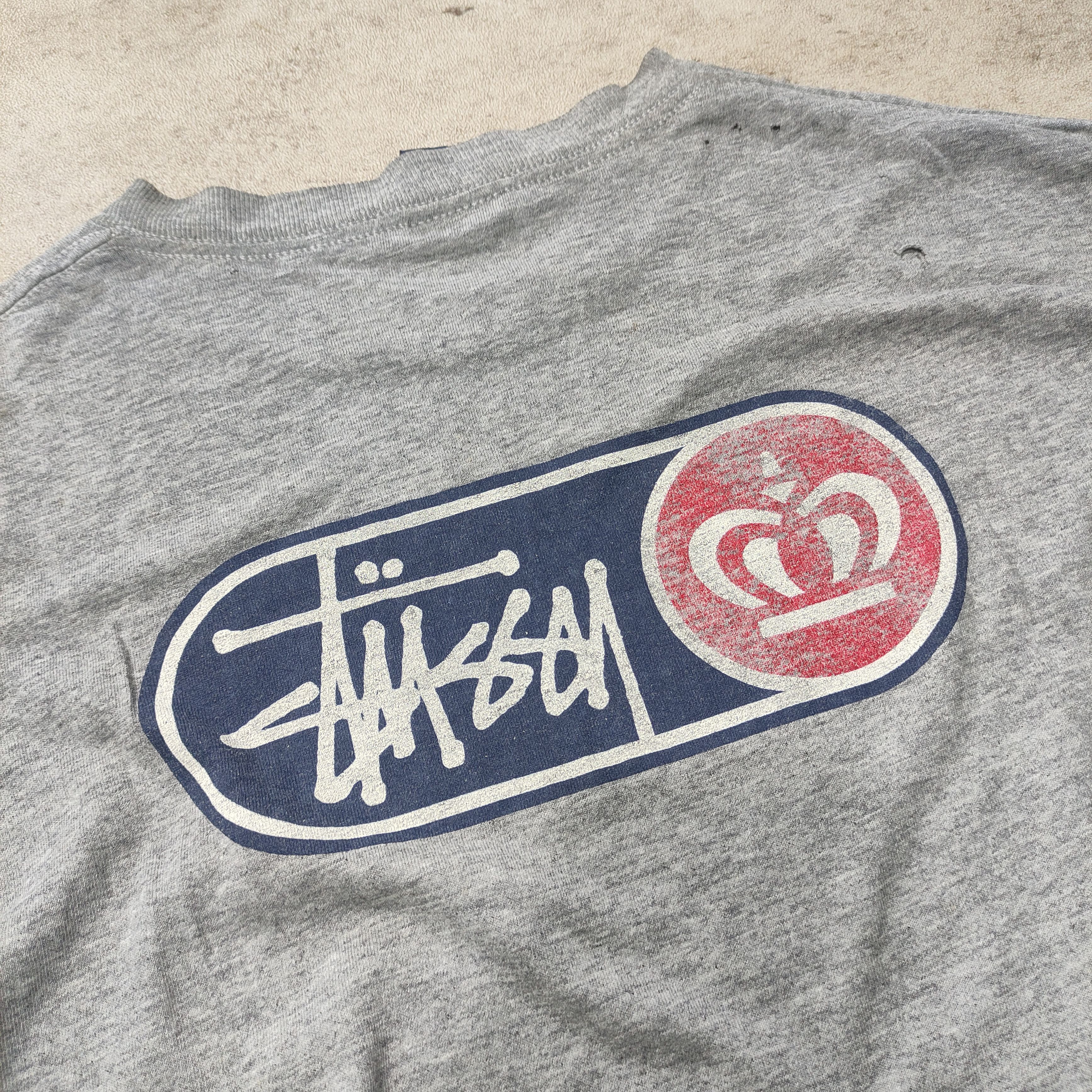 Stussy RARE!! Stüssy Crown Vintage 90s Tee Size US M / EU 48-50 / 2 - 8 Thumbnail