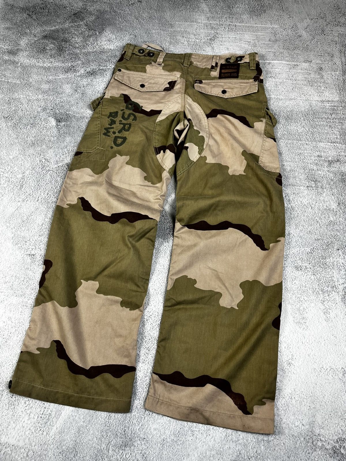 G-Star G star raw cargo camo pants japan streetwear Size US 34 / EU 50 - 7 Thumbnail