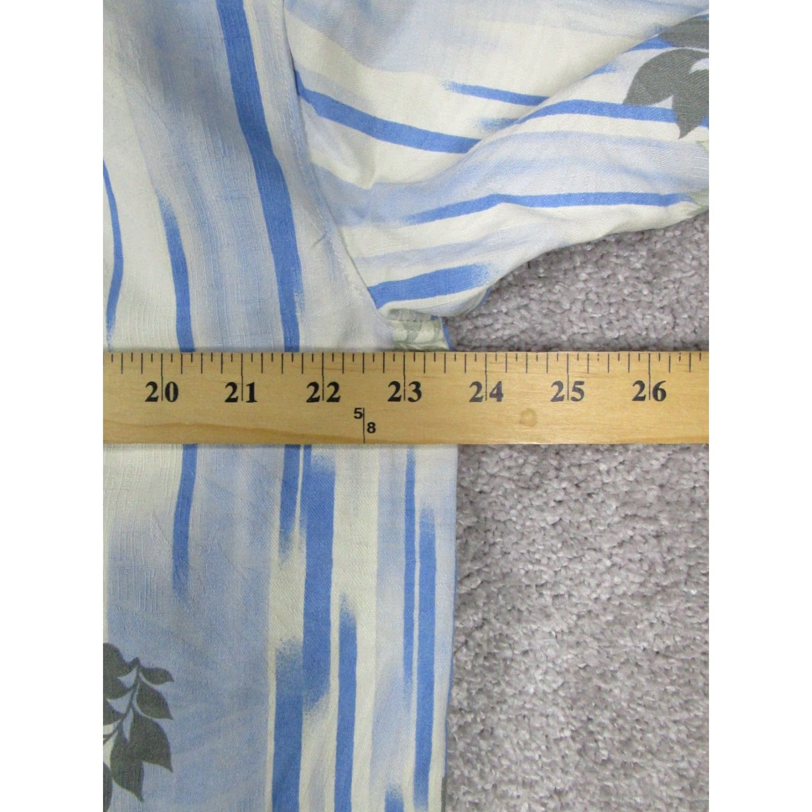 Tommy Bahama VINTAGE Tommy Bahama Shirt Mens Large Blue Beige Silk Button Up Size US L / EU 52-54 / 3 - 6 Thumbnail
