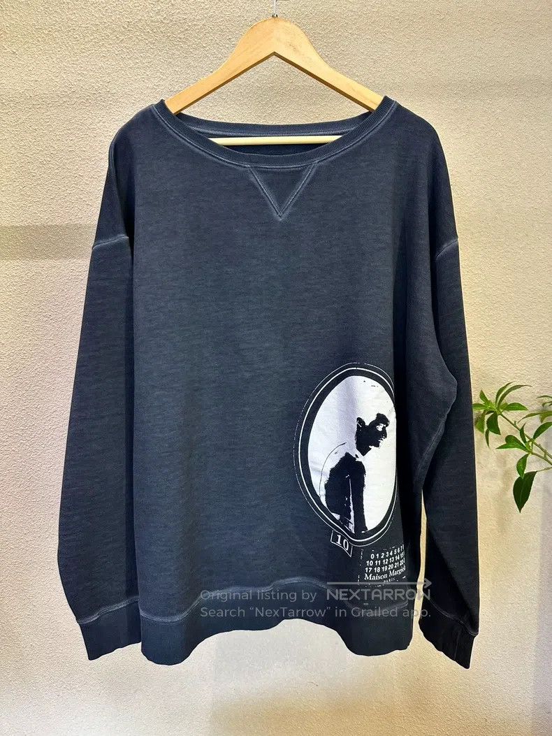 Maison Margiela Maison Margiela Classic portrait washed sweatshirt Size US M / EU 48-50 / 2 - 1 Thumbnail