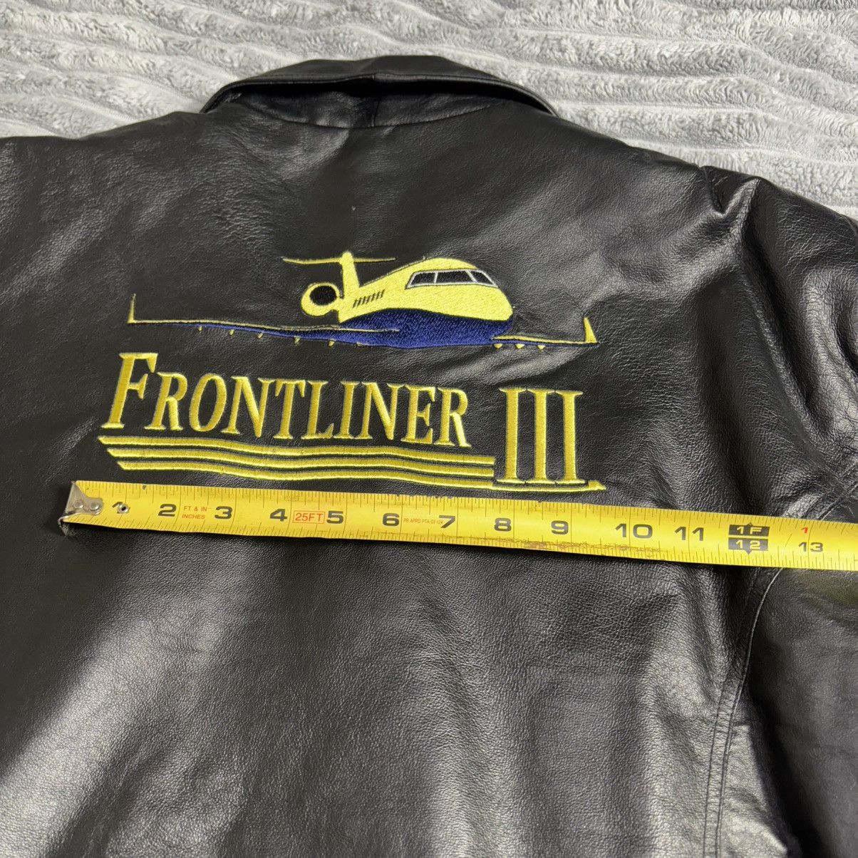 Oscar Piel Oscar Piel Frontliner III Morris Cerullo Leather Jacket Size US XL / EU 56 / 4 - 12 Thumbnail
