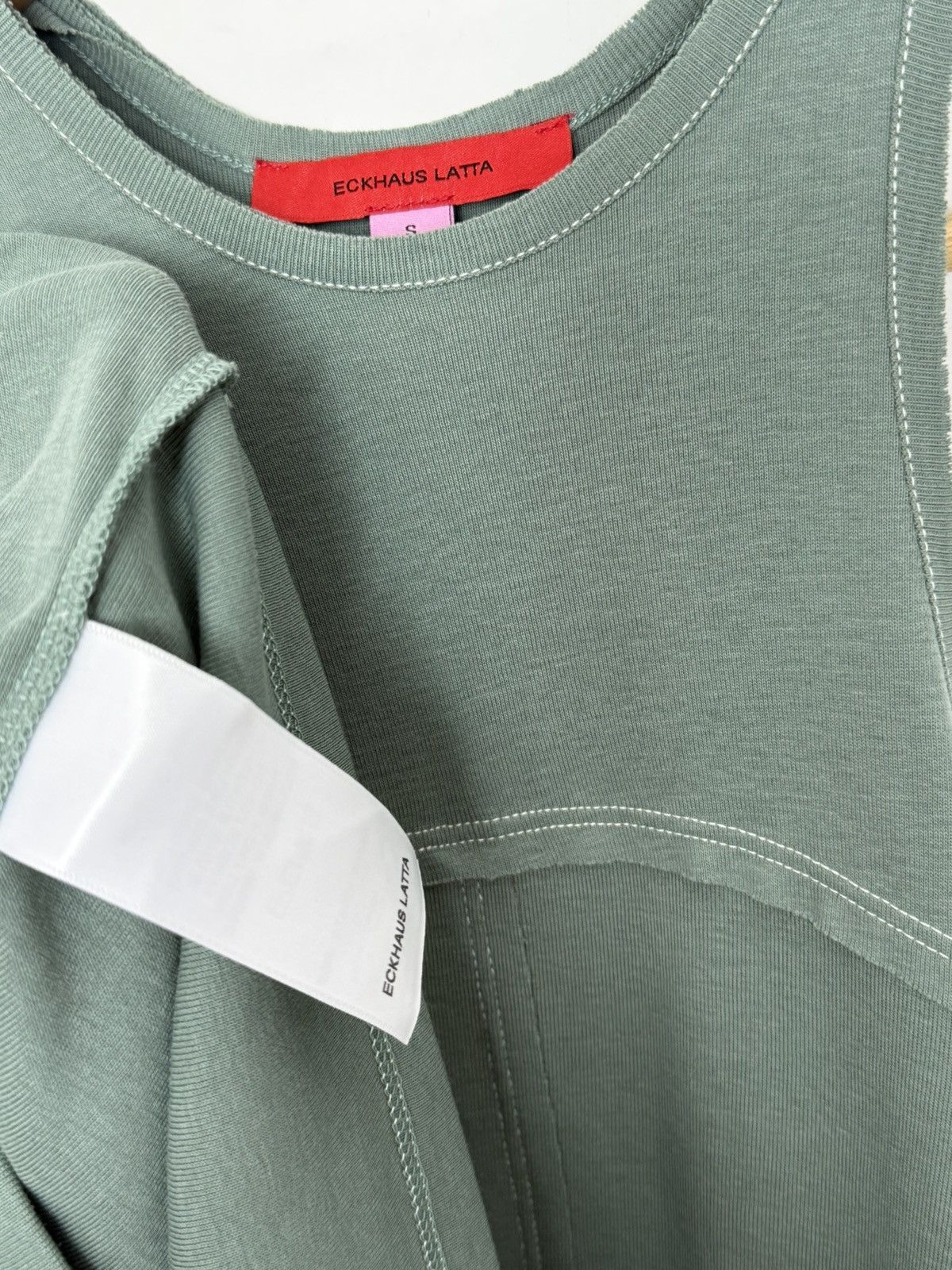 Eckhaus Latta Eckhaus Latta Lapped Mini Dress Size S / US 4 / IT 40 - 7 Thumbnail