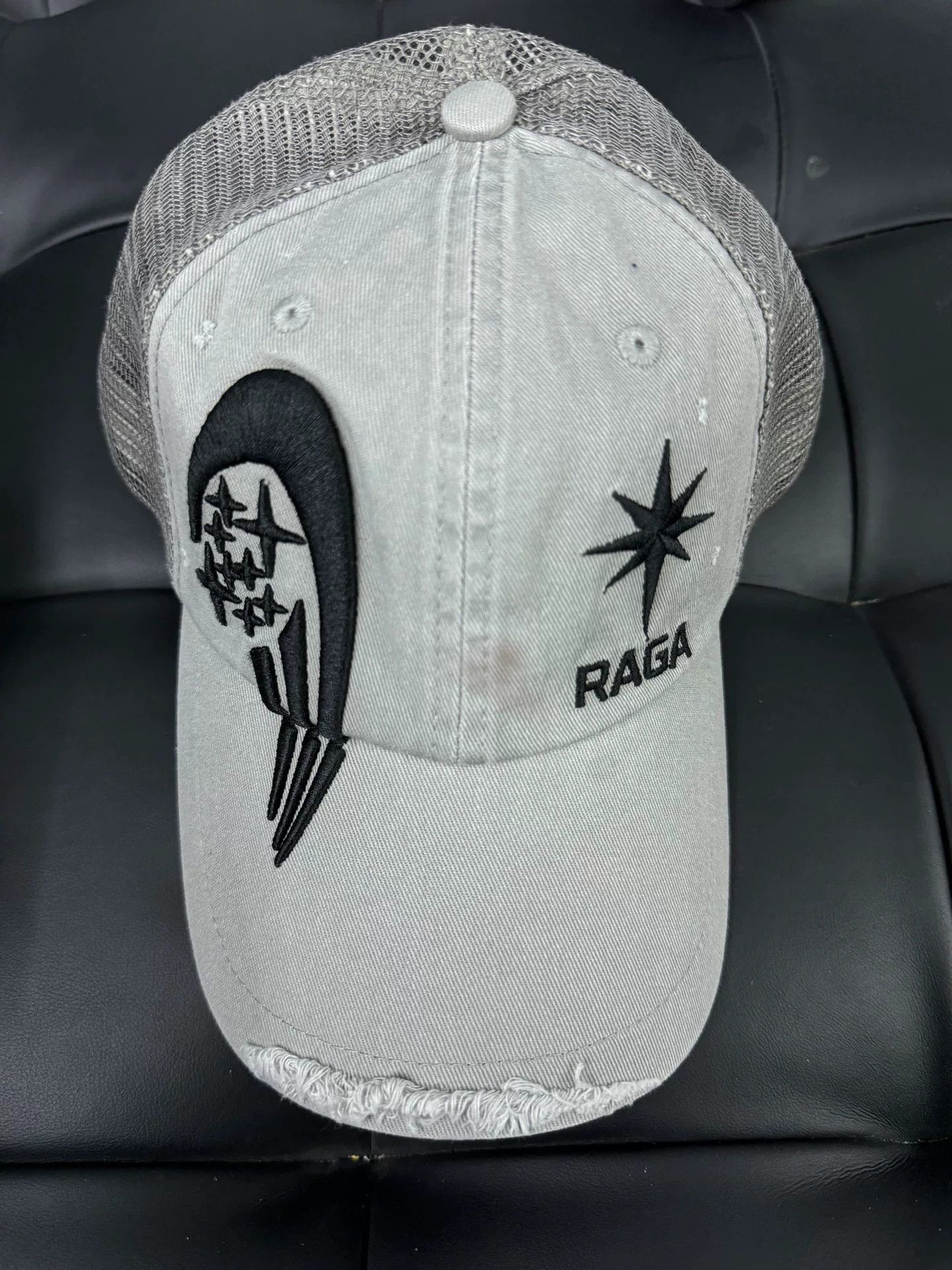 Raga Malak Raga Malak Mesh Snapback Cap Size ONE SIZE - 1 Thumbnail