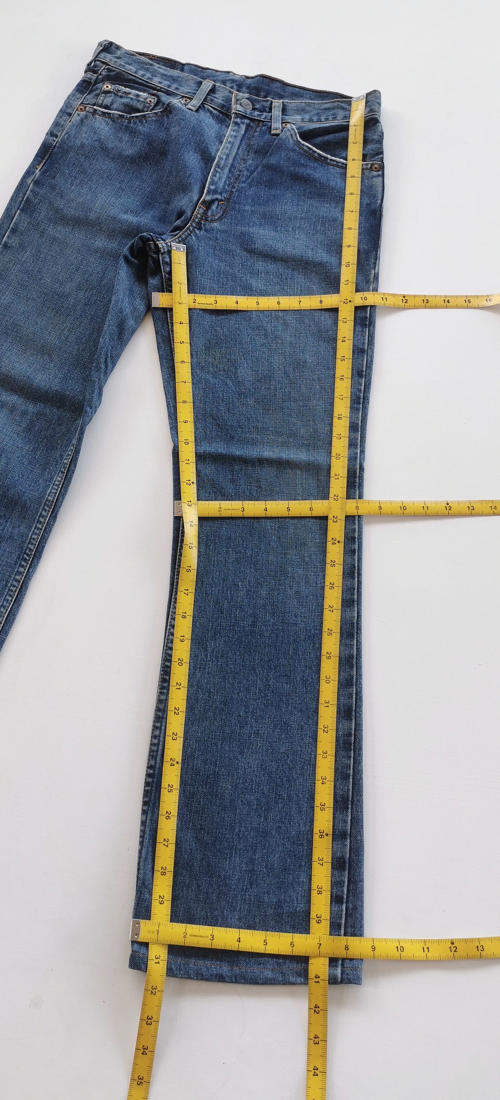 If Six Was Nine Vintage Levis 517 Flare Denim Jeans Size US 30 / EU 46 - 4 Thumbnail