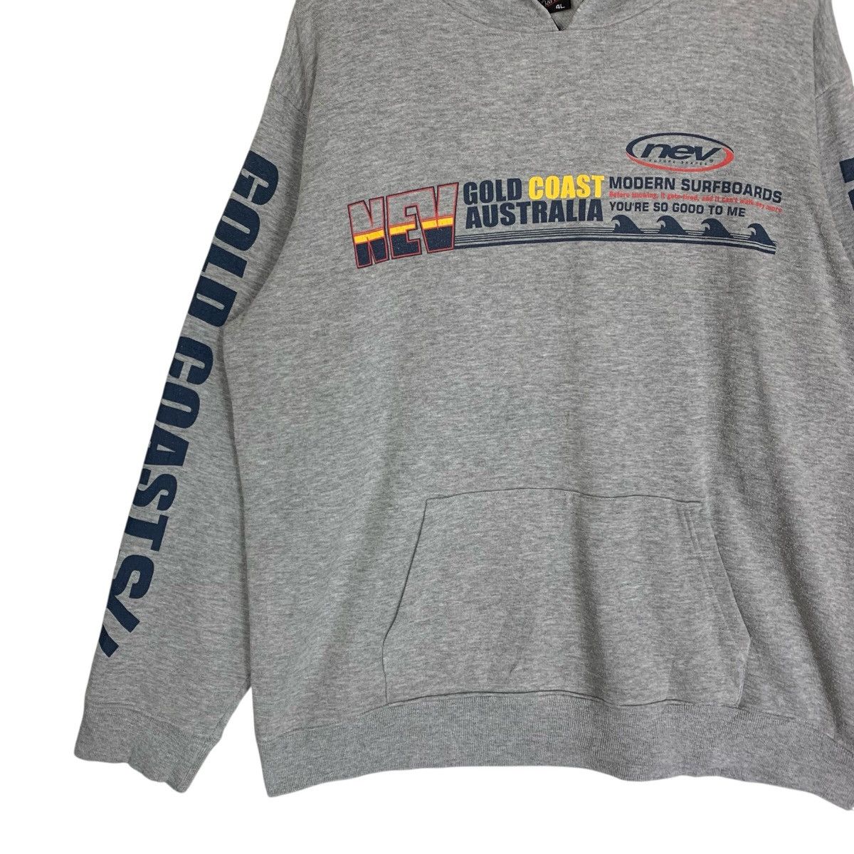 Japanese Brand NEV Brand & Apparel Surfboard Streetwear SurfStyle Hoodie Size US L / EU 52-54 / 3 - 4 Thumbnail