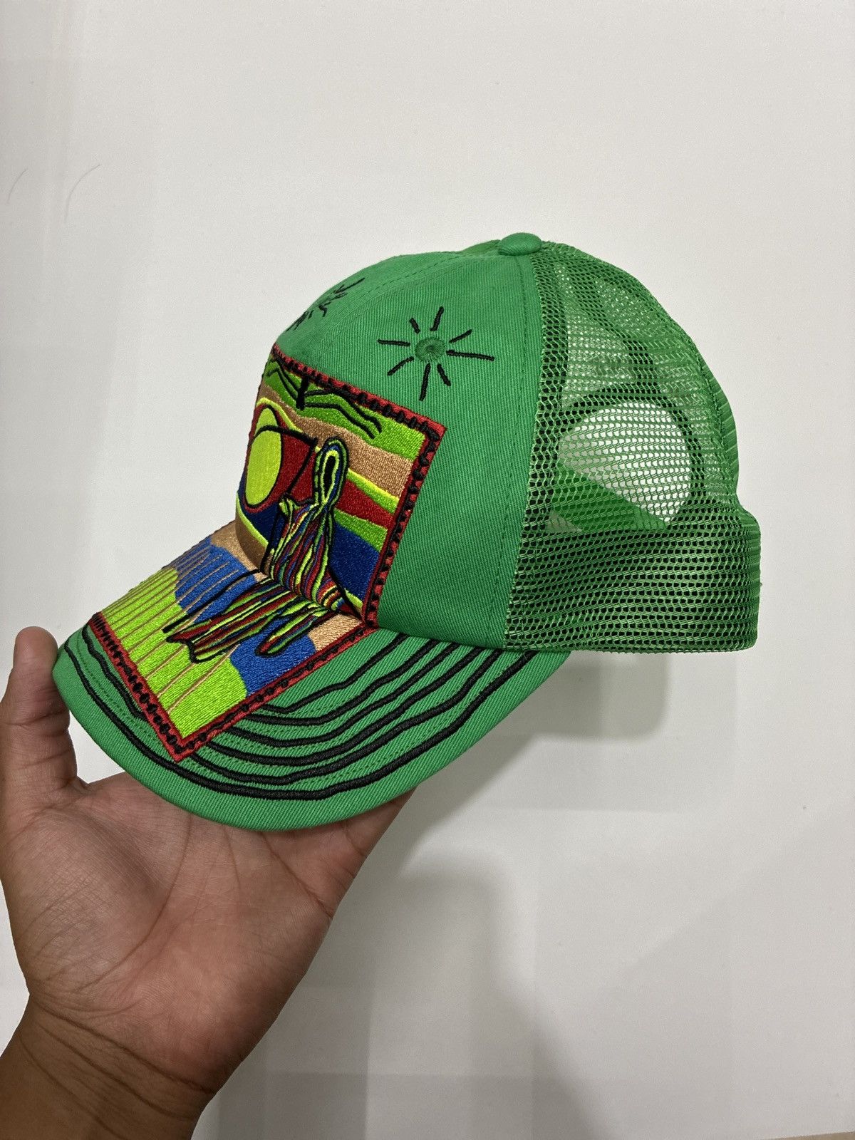 Supreme Supreme Reaper Mesh Back 6-Panel Green Size ONE SIZE - 4 Thumbnail