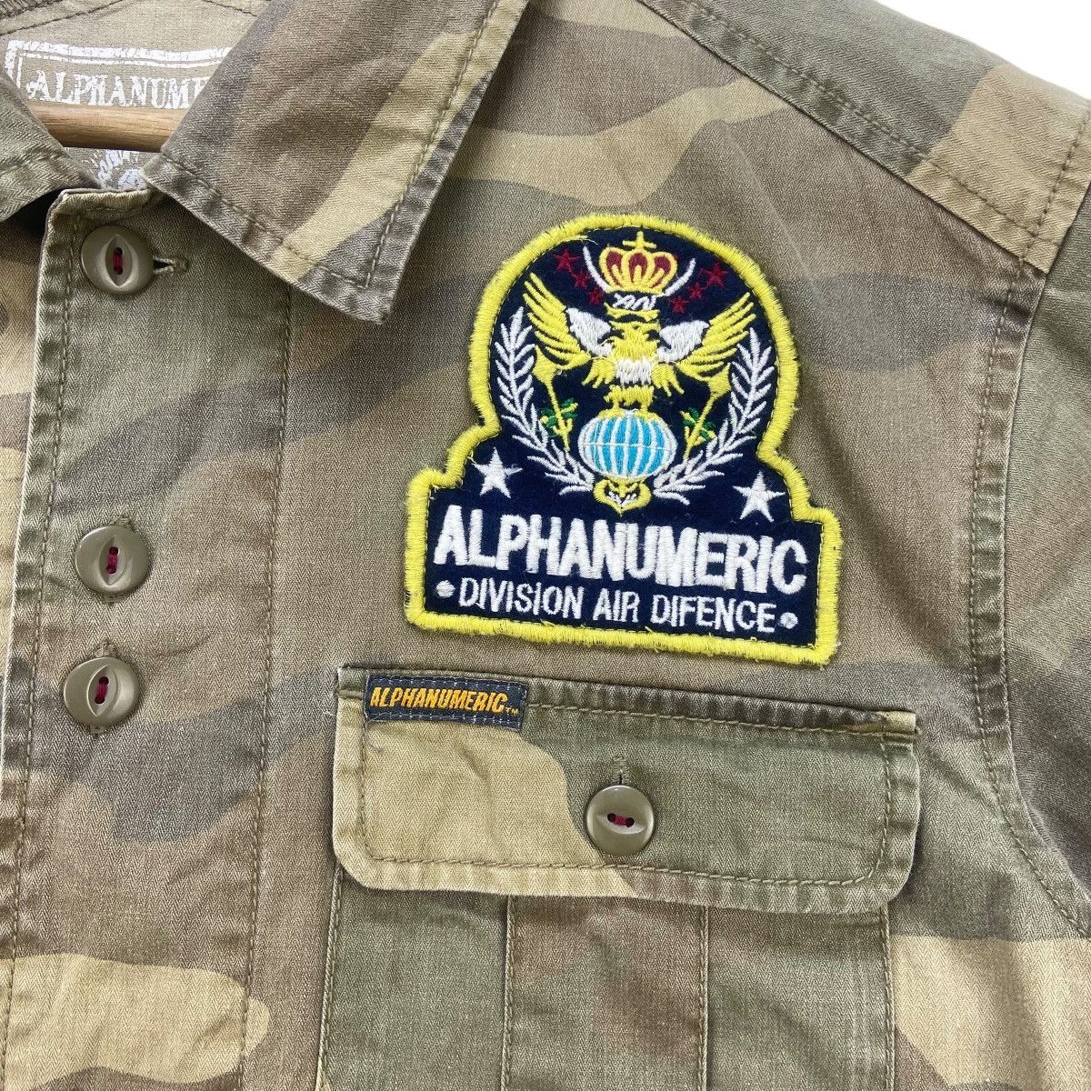 Alphanumeric Southern California USA Flag Eagle Logo Utility Shirt Size US S / EU 44-46 / 1 - 6 Thumbnail