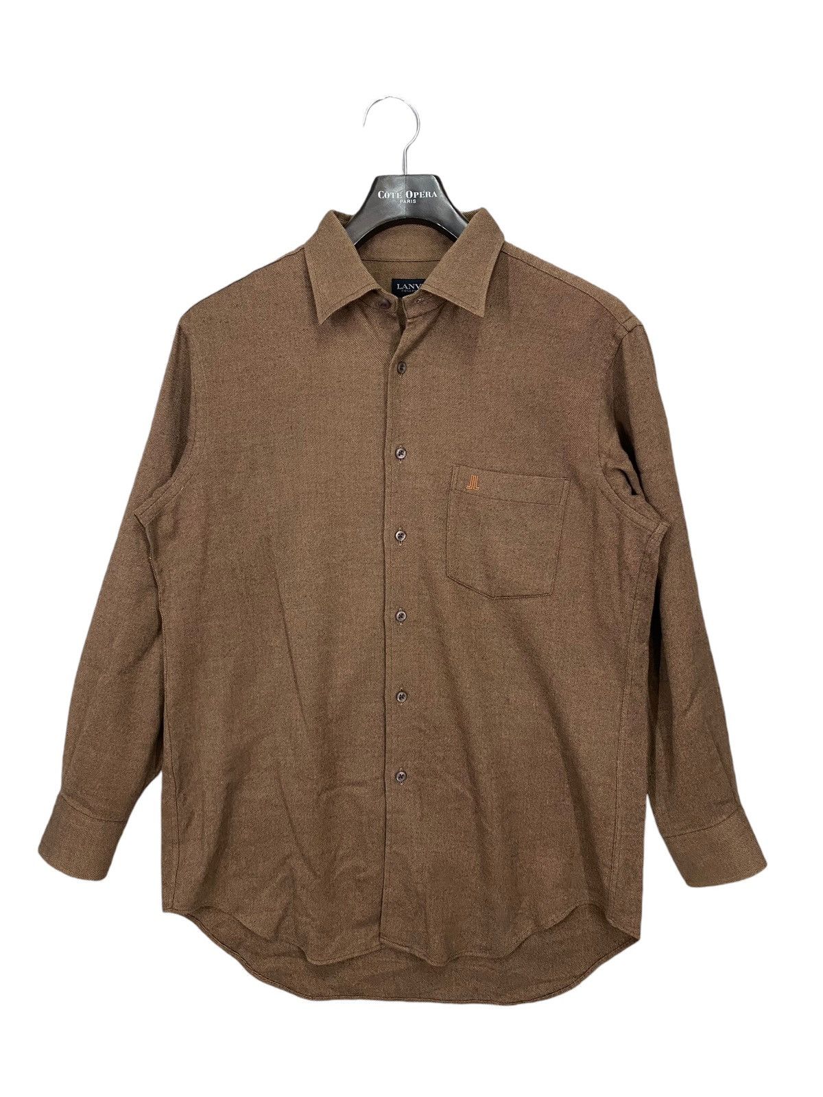 Lanvin × Vintage Vintage lanvin shirt button ups longsleeve Size US L / EU 52-54 / 3 - 1 Thumbnail