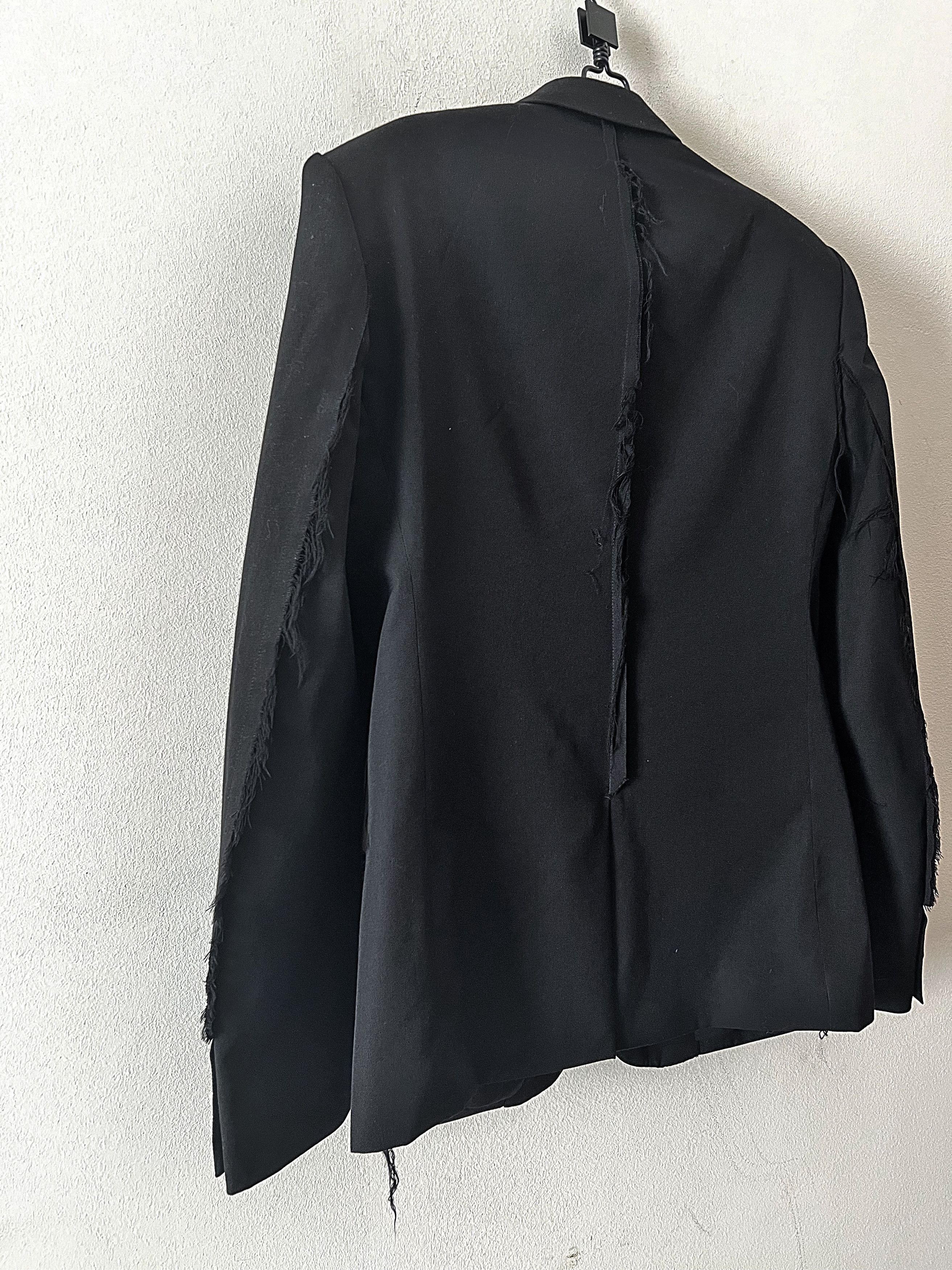 Number (N)ine SS'06 Number(N)ine Frayed Blazer With Chian Size US XL / EU 56 / 4 - 11 Thumbnail