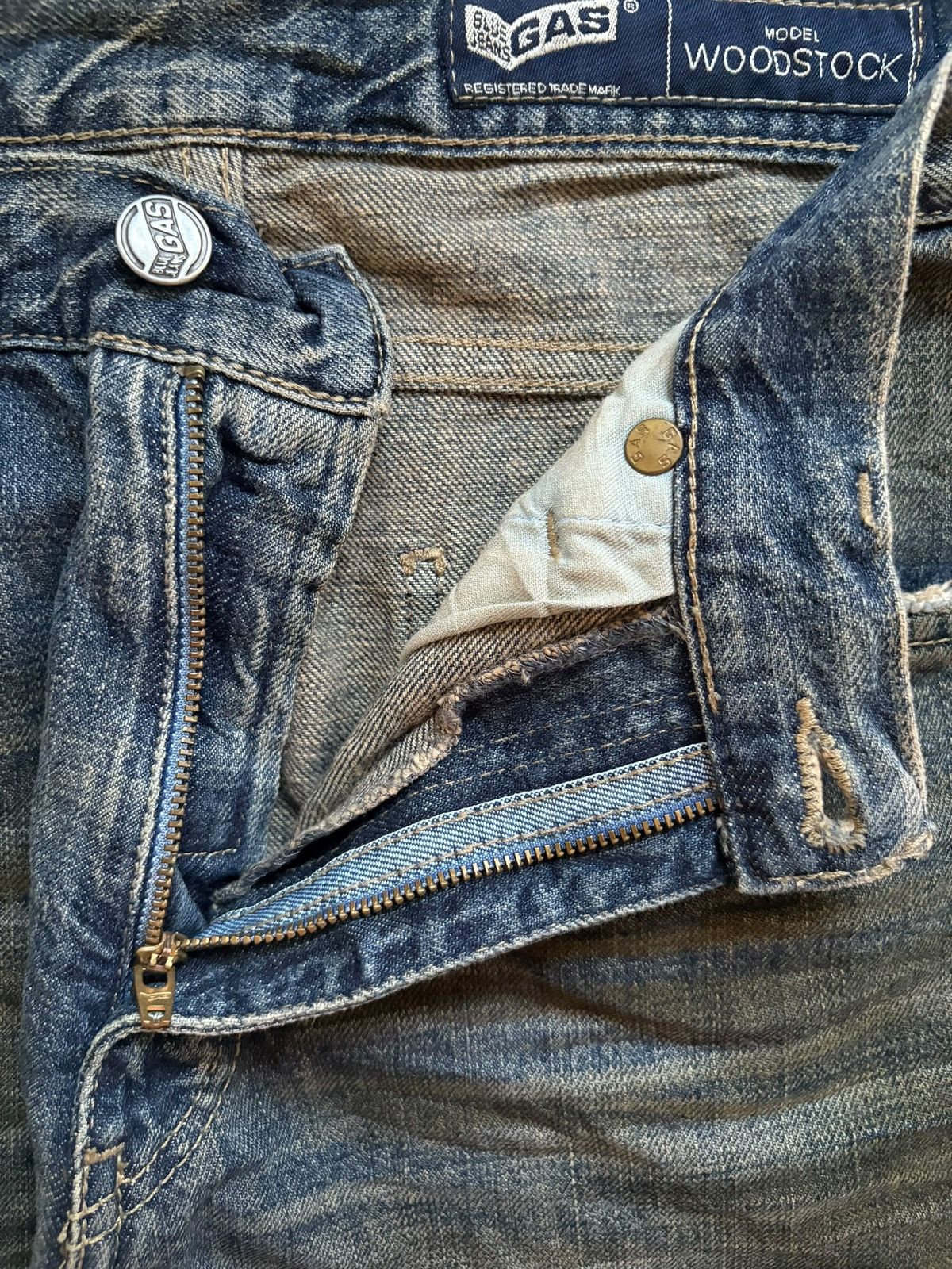 Japanese Brand × Tornado Mart Vintage Japanese Brand Rusty Mud Wash Bootcut Flare Jeans Size US 30 / EU 46 - 9 Thumbnail
