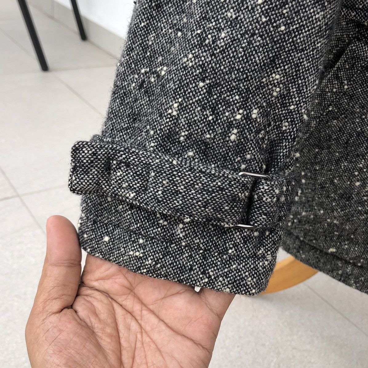 Burberry Burberry Black Label Lined Novacheck Wool Jacket / Coat Size US M / EU 48-50 / 2 - 17 Thumbnail