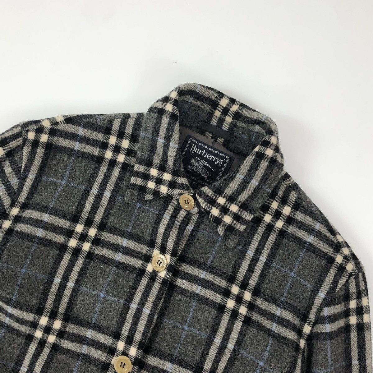 Burberry × Vintage Vintage Burberry wool Size US XXS / EU 40 - 2 Thumbnail