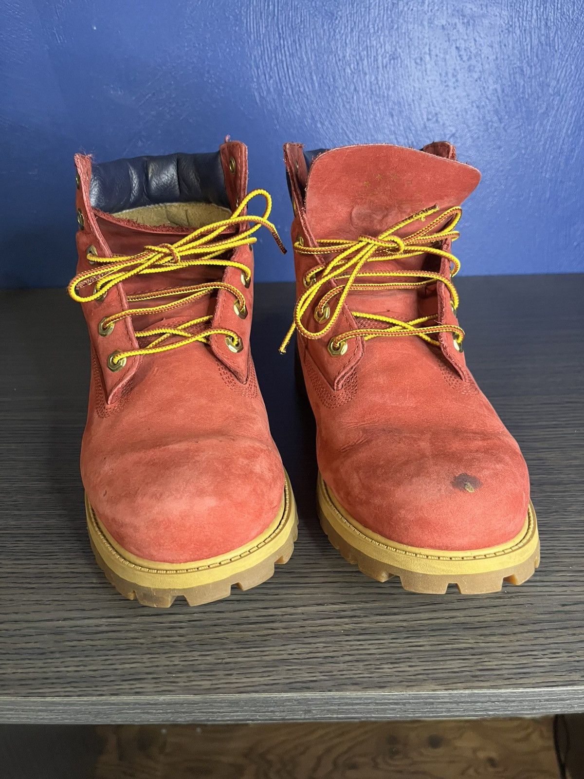 Timberland Burgundy Timberland Boots Size US 7 / EU 40 - 1 Thumbnail