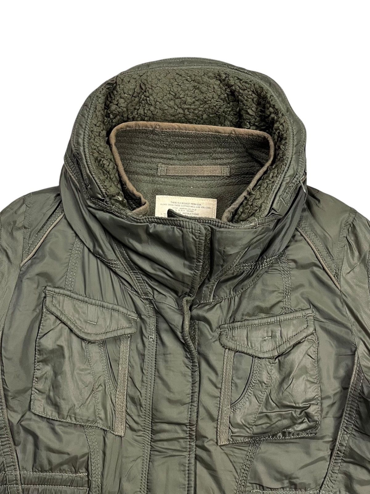 Japanese Brand 2000s GOA - Apocalypse Cyber Bono Jacket Size US M / EU 48-50 / 2 - 6 Thumbnail