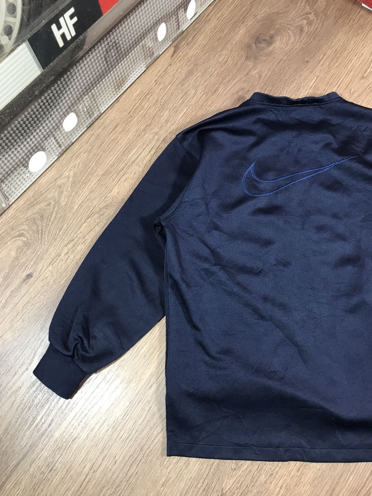 Nike × Vintage Nike Vintage 1/3 Zip Sweatshirt 90s Center Logo Size US M / EU 48-50 / 2 - 12 Thumbnail
