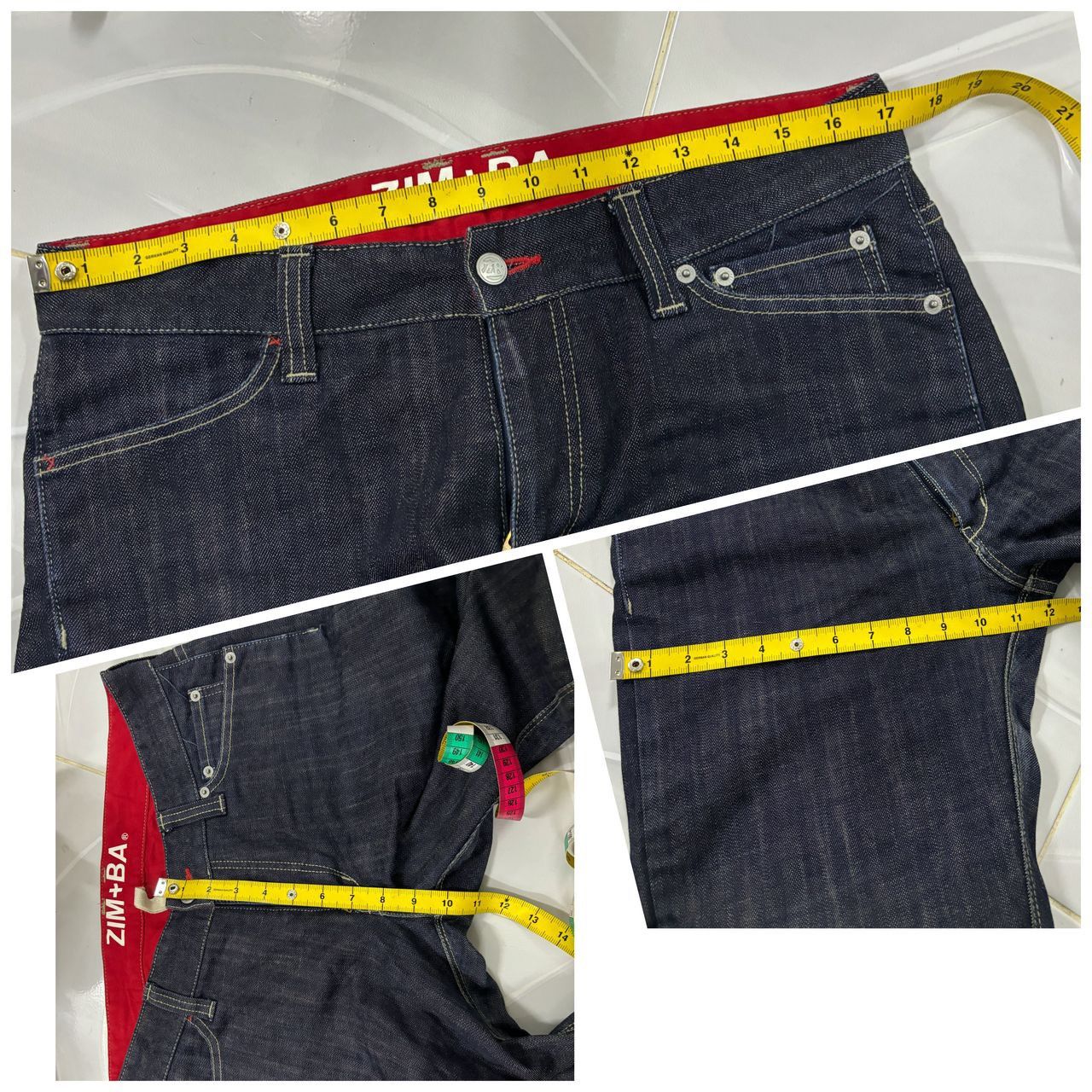 If Six Was Nine × Japanese Brand ZIM + BA BIKER STYLE JEANS SIZE 34 Size US 34 / EU 50 - 12 Thumbnail