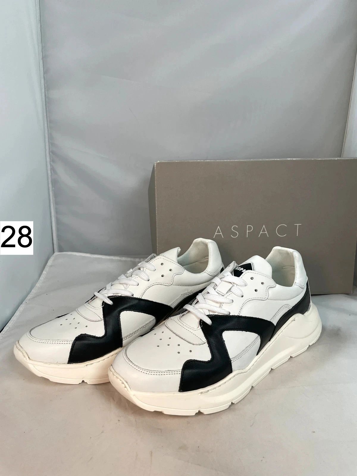 Another Aspect Aspact White Sneakers Size US 11.5 / EU 44-45 - 1 Thumbnail