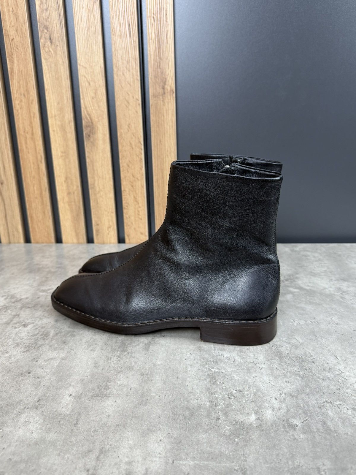 Lemaire Lemaire Piped Zipped Boots Size 44 Size US 11 / EU 44 - 4 Thumbnail
