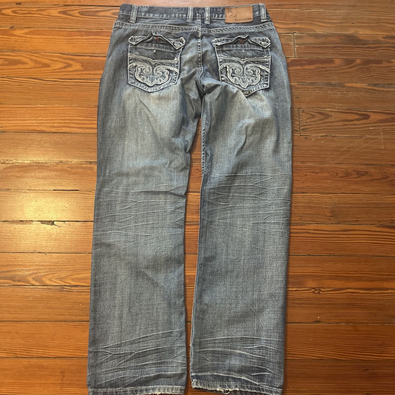 Flypaper Jeans Flypaper denim bootcut type jeans Size US 34 / EU 50 - 1 Thumbnail