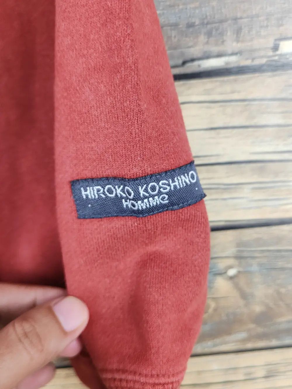 Hiroko Koshino Homme Dark Orange Sweatshirts #W1429