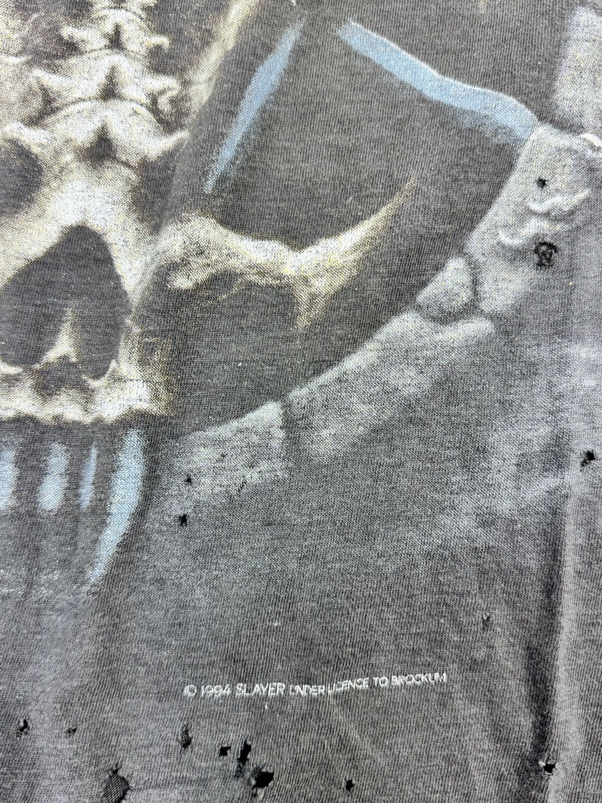 Vintage VINTAGE SLAYER 1994 T-SHIRT Size US XL / EU 56 / 4 - 3 Thumbnail