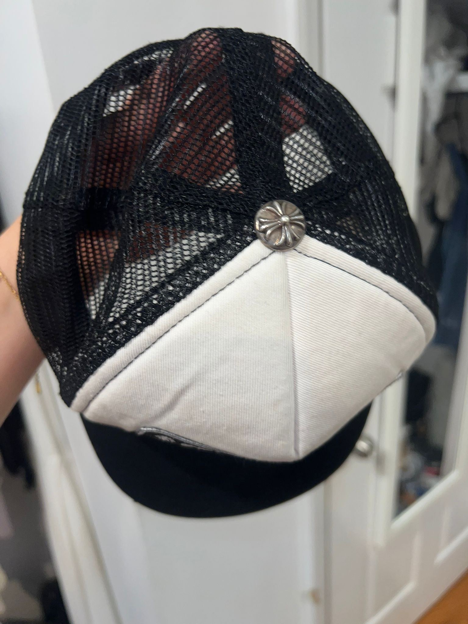 Chrome Hearts chrome hearts fuck hollywood trucker hat Size ONE SIZE - 2 Thumbnail
