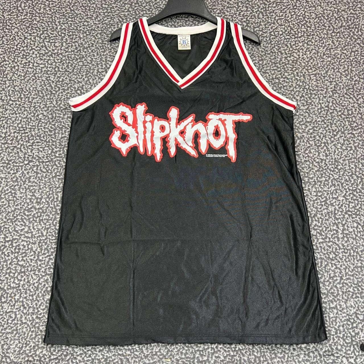 Other Vintage Slipknot Jersey Shirt Men XXL Blue Grape Deadstock Size US XXL / EU 58 / 5 - 1 Thumbnail