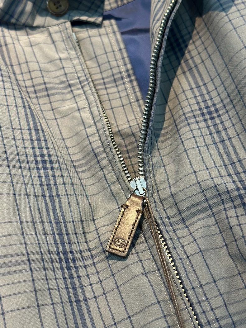 Gucci Gucci Plaid men's casual windbreaker jacket 2501-Nextarrow Size US M / EU 48-50 / 2 - 6 Thumbnail