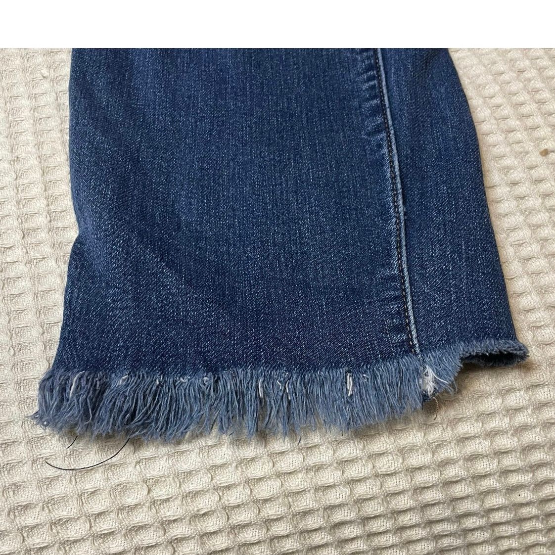 Other Universal Thread Blue Pantalon Crop Girlfriend Jeans 8 Size 30" / US 8 / IT 44 - 2 Thumbnail