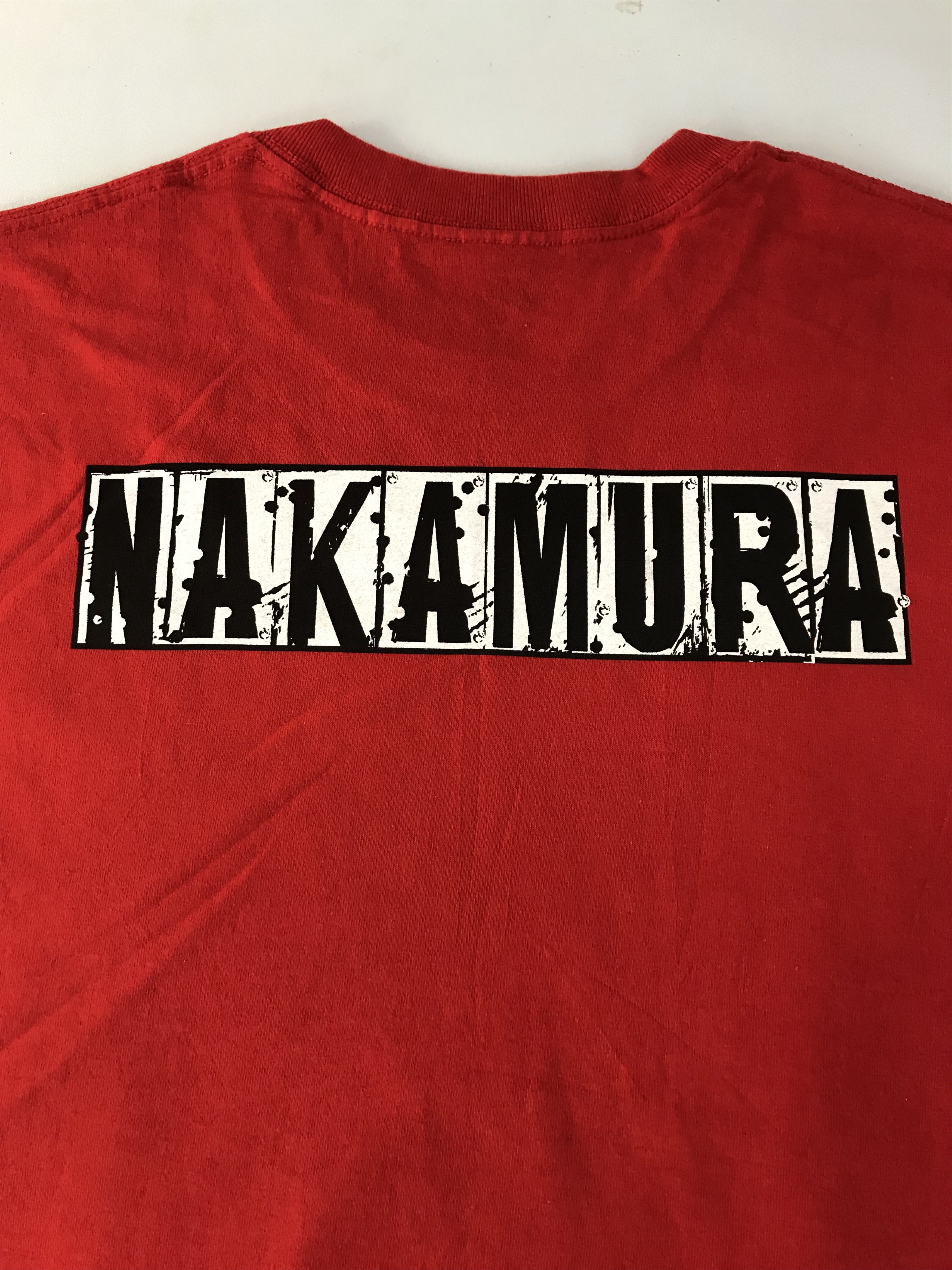 Japanese Brand WWE Shop NXT Nakamura Wrestler Printed Tee T-shirt Size US XL / EU 56 / 4 - 7 Thumbnail