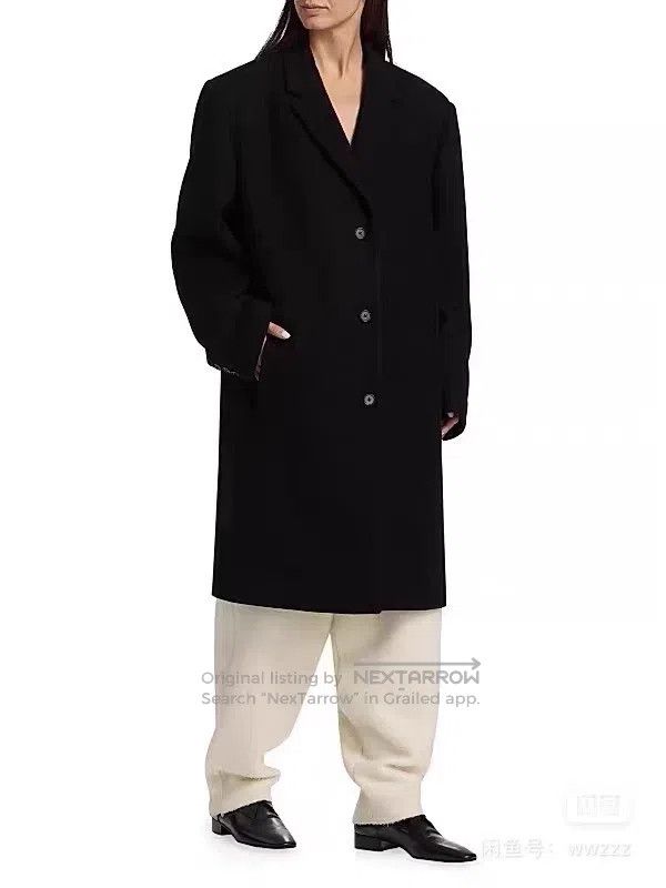 The Row The Row Classic Wool Coat Size M / US 6-8 / IT 42-44 - 5 Thumbnail