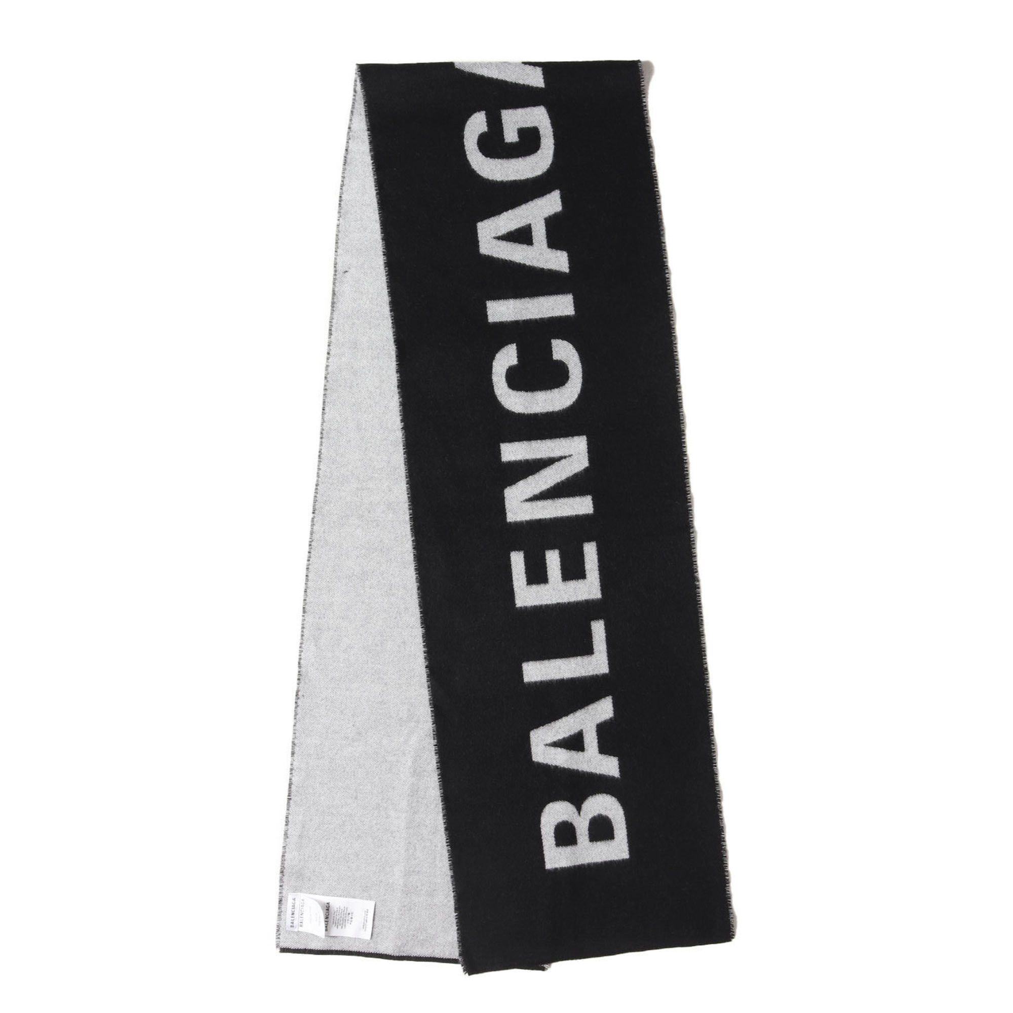 Balenciaga BALENCIAGA Arch Type Scarf (ARCHETYPE) Black Men's Size ONE SIZE - 1 Thumbnail