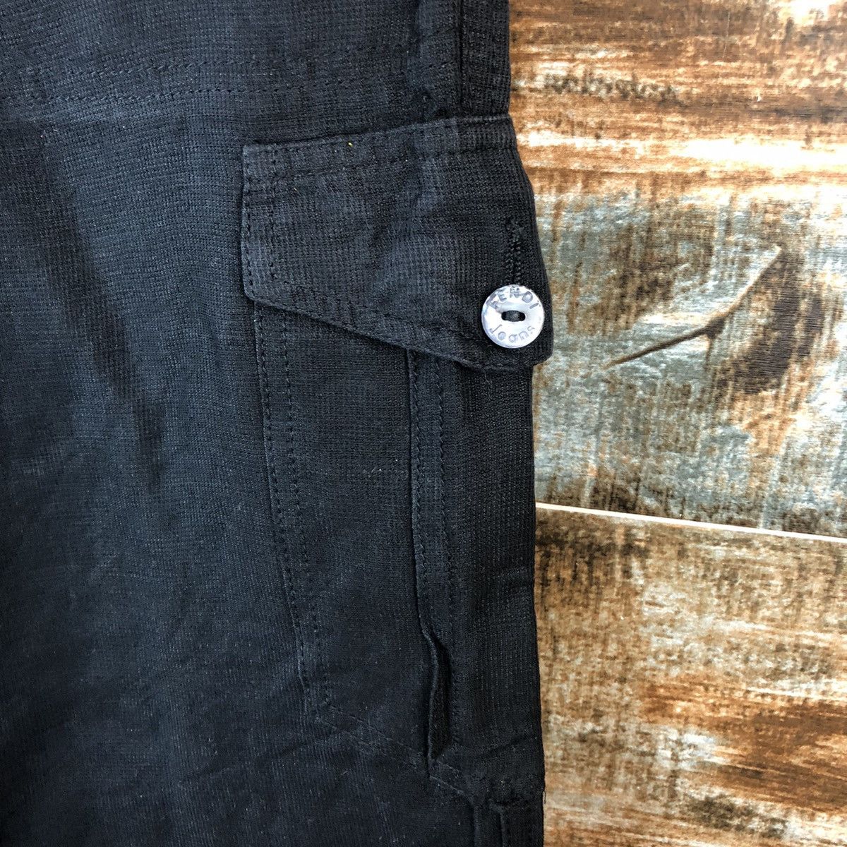 Fendi DL Fendi Jeans Black Cargo Multipocket Pants #A2595 Size US 26 / EU 42 - 10 Thumbnail