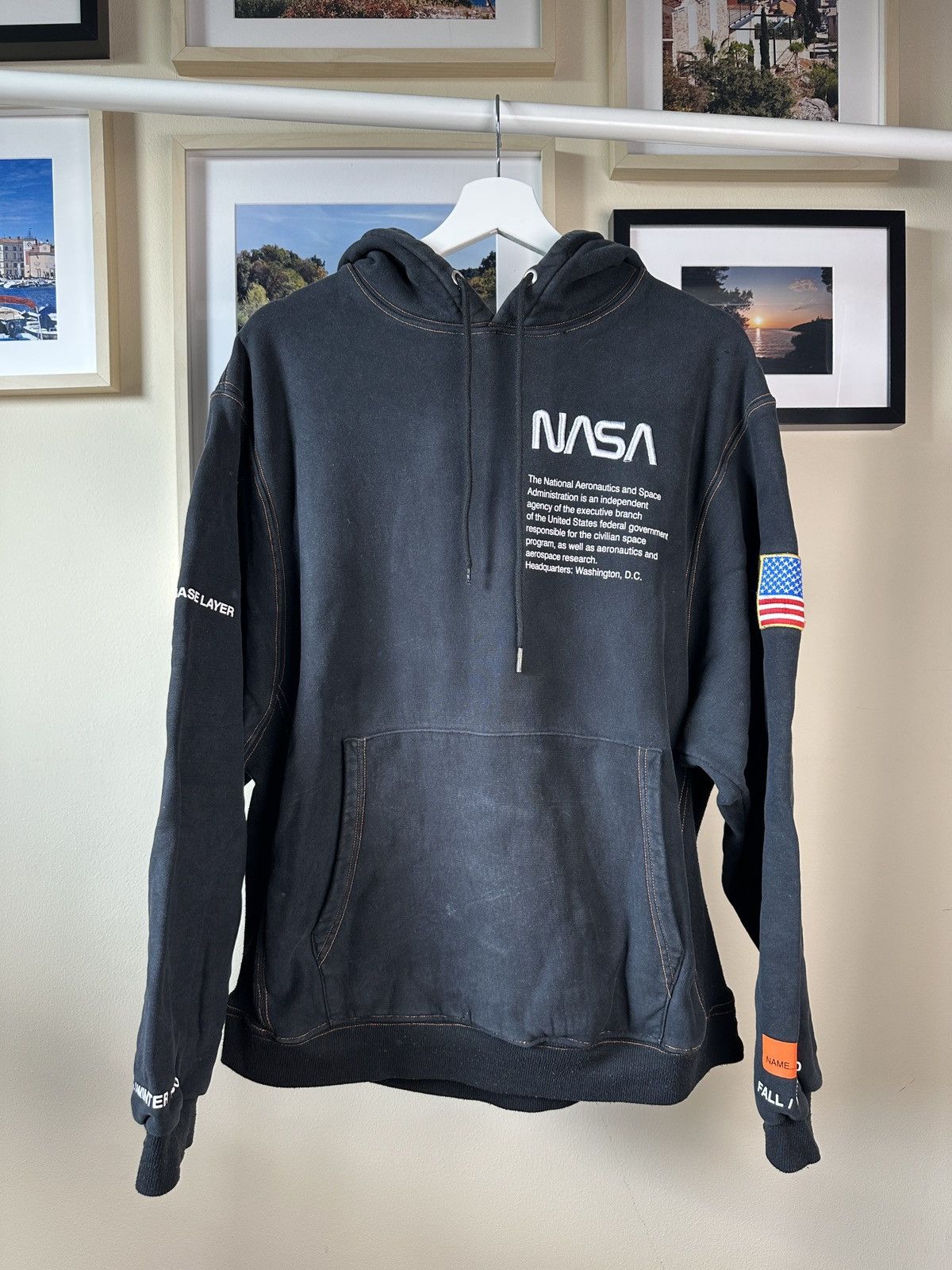 Heron Preston Heron Preston x NASA Hoodie “Fall/Winter 1990 