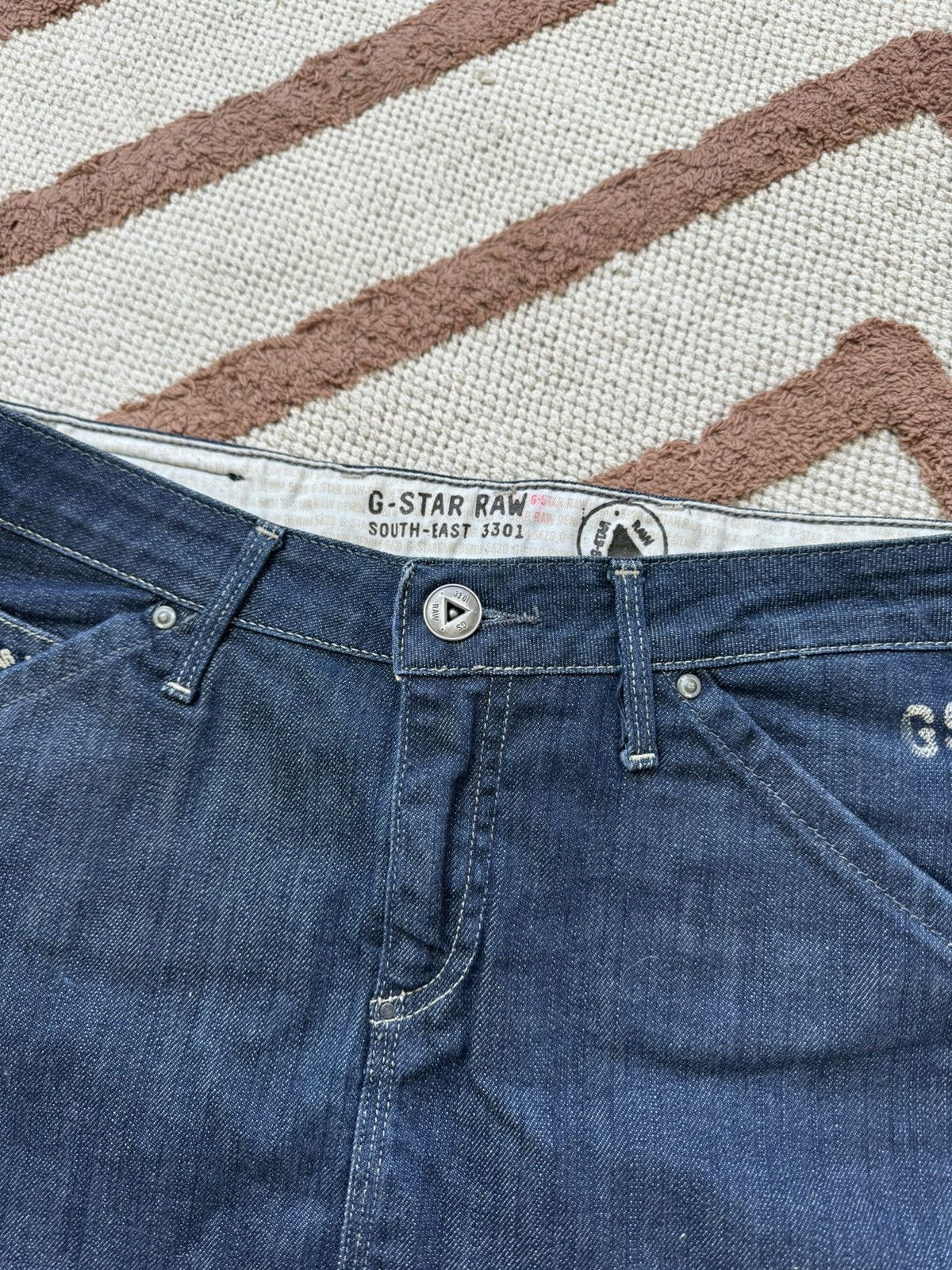 G-Star MULTIPOCKET G-STAR RAW DENIM MINI SKIRT Size 28" / US 6 / IT 42 - 3 Thumbnail