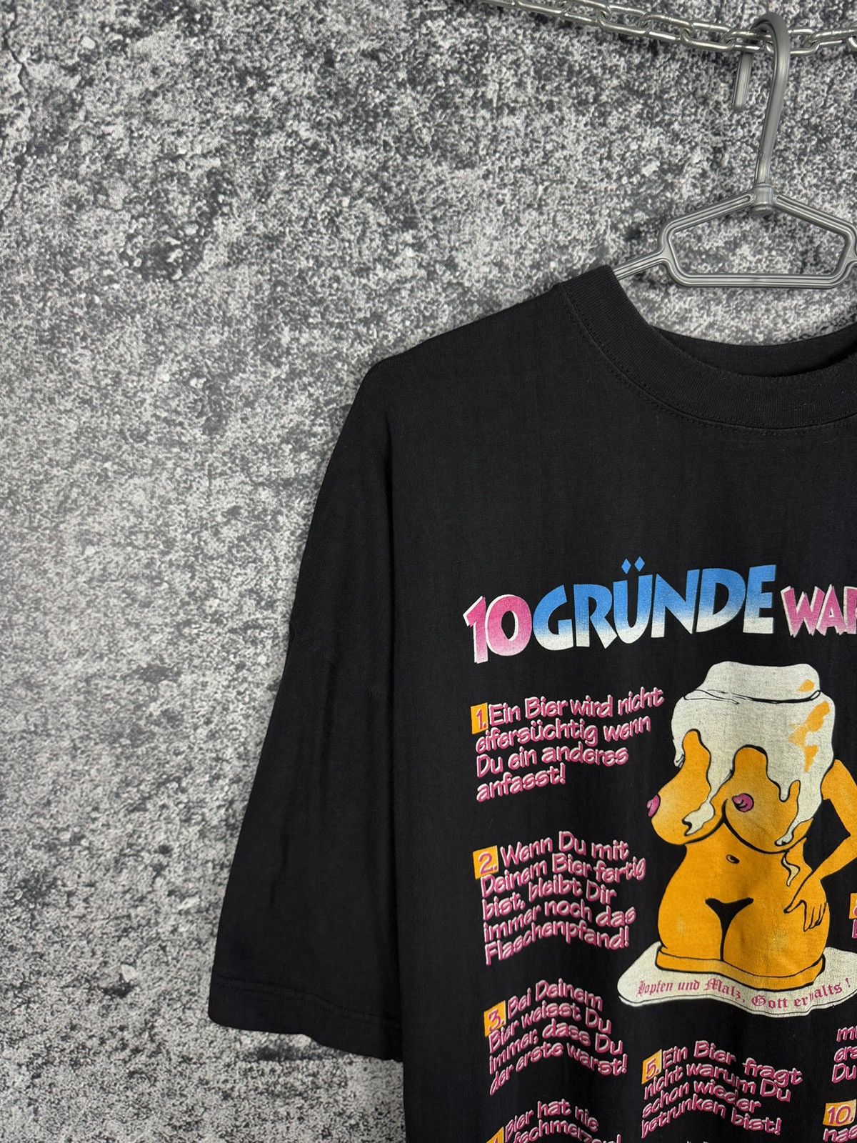 Vintage Vintage 1994 German Beer Humor Graphic T-Shirt Rare XXL Size US XXL / EU 58 / 5 - 3 Thumbnail