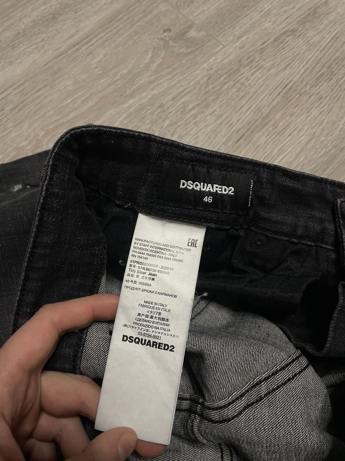 Dsquared2 Dsquared Denim Jeans Y2K Size US 30 / EU 46 - 11 Thumbnail