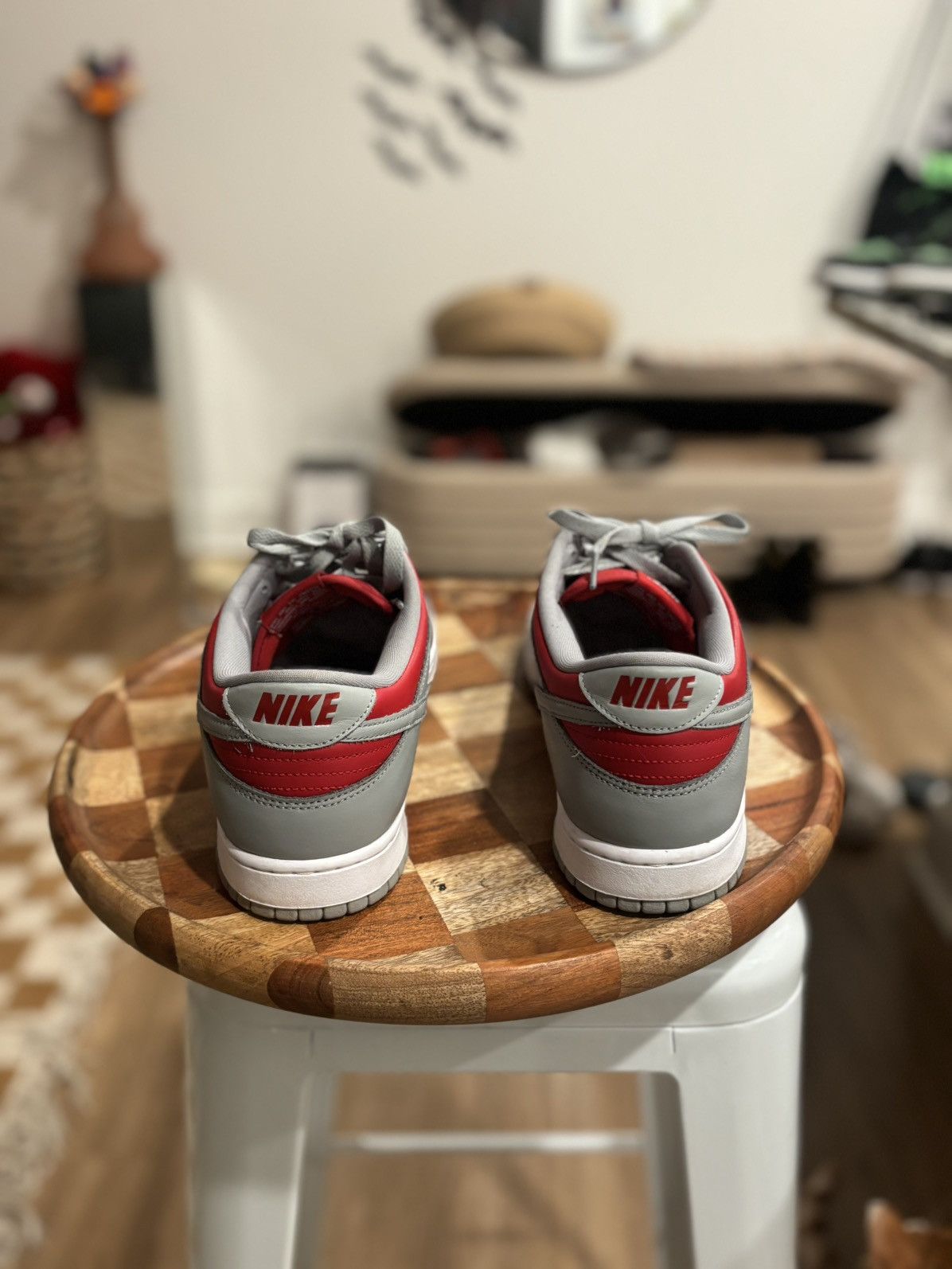 Nike “Ultra Man” Nike Low Dunks Size US 11.5 / EU 44-45 - 3 Thumbnail