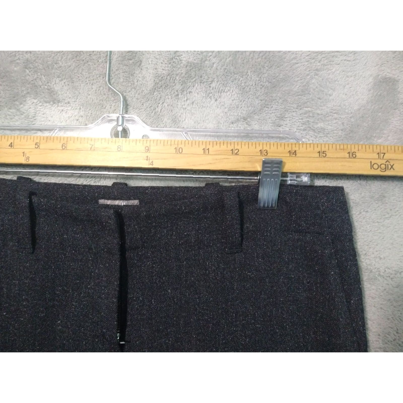 J. Jill J Jill Dress Pants Womens 8 Petite Gray Straight Leg Mid Rise Stretch Trousers Dress Pants Woman 8 Petite Gray Straight Leg Mid Rise Stretch Trousers Size 30" / US 8 / IT 44 - 3 Thumbnail