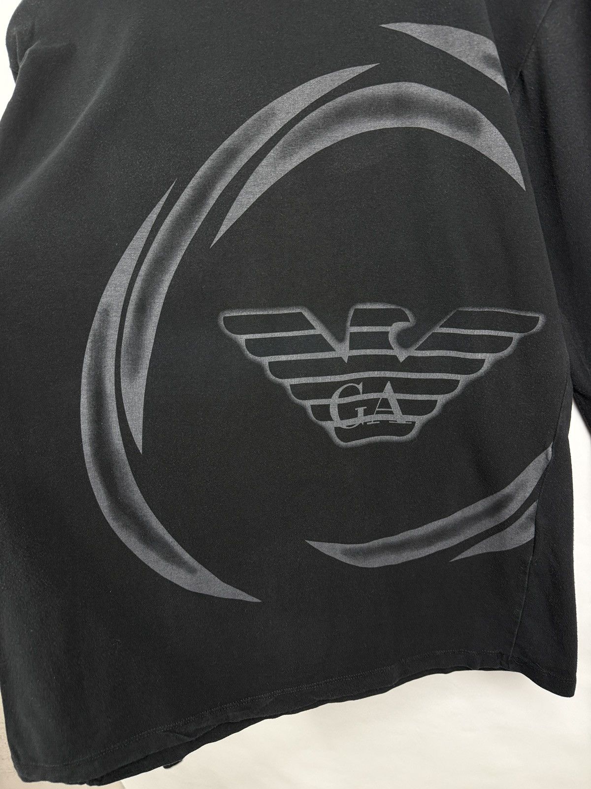 Giorgio Armani 🇮🇹 Vintage 90s Giorgio Armani Retro Long Sleeve Rare Y2K Size US XL / EU 56 / 4 - 5 Thumbnail