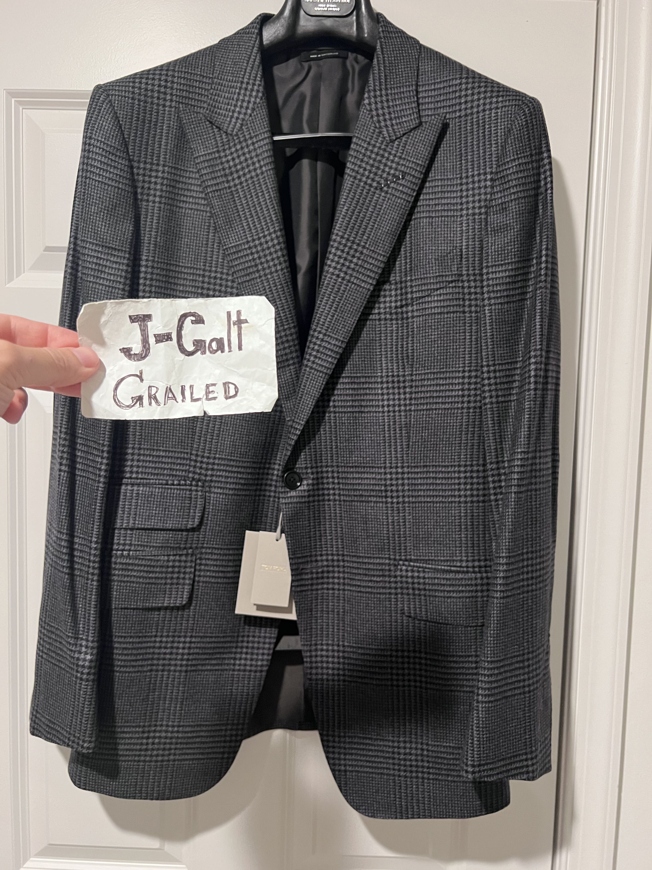 Tom Ford Tom Ford Prince of Wales Sport Jacket Size 42R - 6 Thumbnail